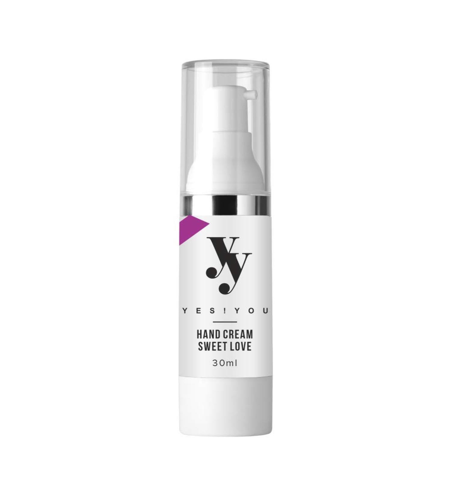 YES!YOU Hand Cream Sweet Love - Nourishing 30ml Moisturizer for Soft Hands | International Shipping Available - Buy Online on SooperMarket.com