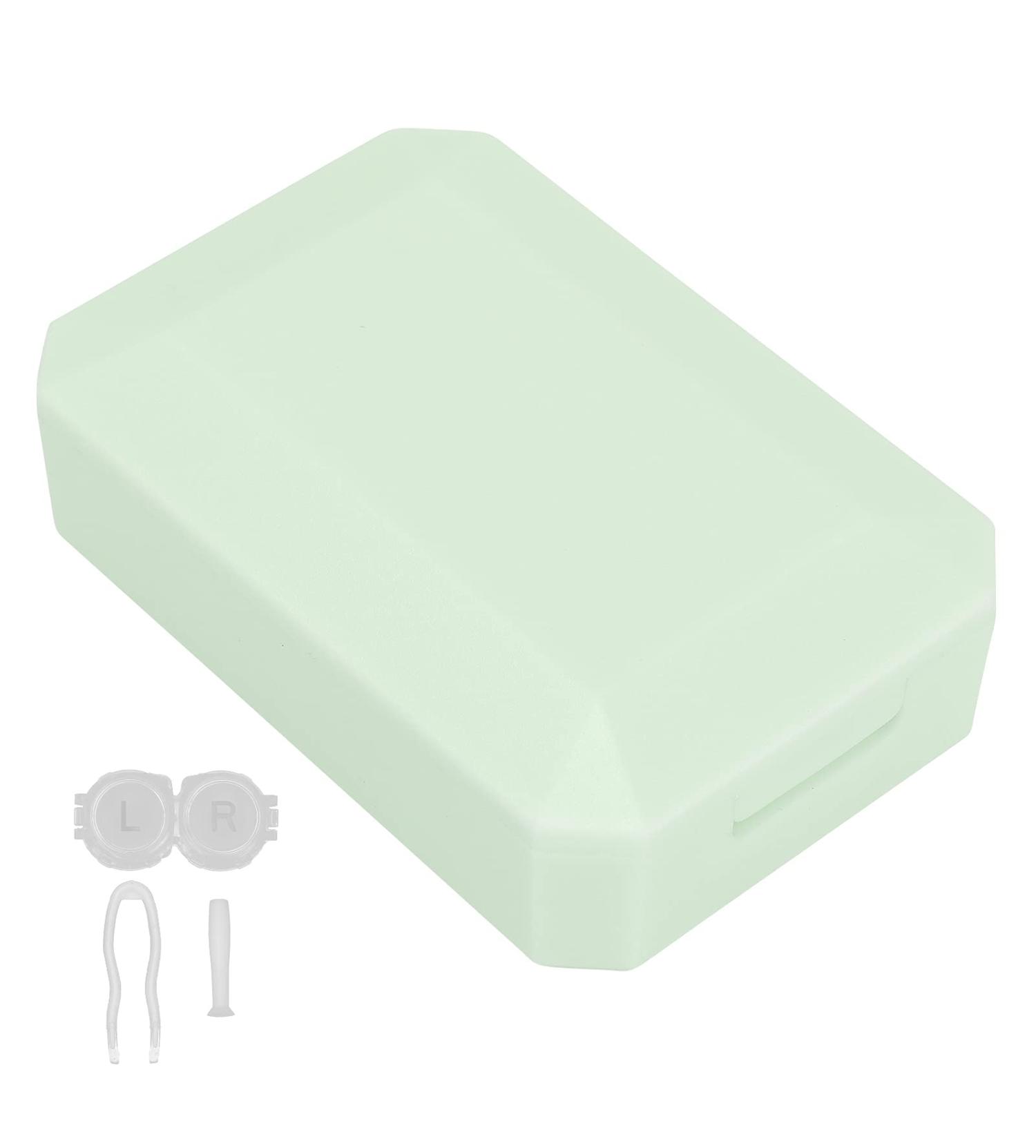 Buy Green Contact Lens Box & Containers - Easy Open Design for Home Office & Travel | Shop Internationally - Buy Online on SooperMarket.com