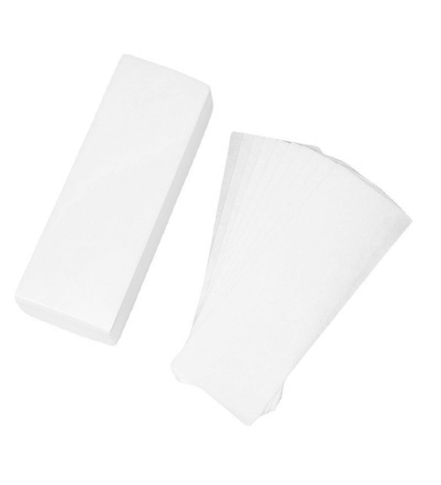 100 Professional Hair Removal Wax Strips - Facial & Body Epilier Wax Paper for Smooth Skin | Fast International Shipping - Buy Online on SooperMarket.com