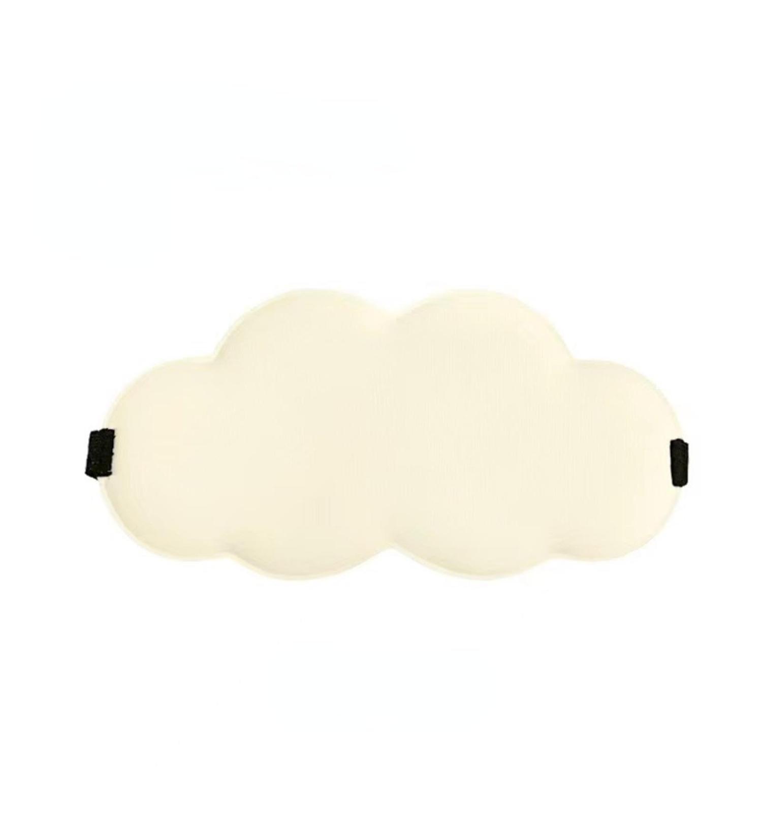 Cloud Eye Shield Double-Sided Breathable Eye Mask | Beige | 22x15 | Seamless & Warm - Buy Online on SooperMarket.com