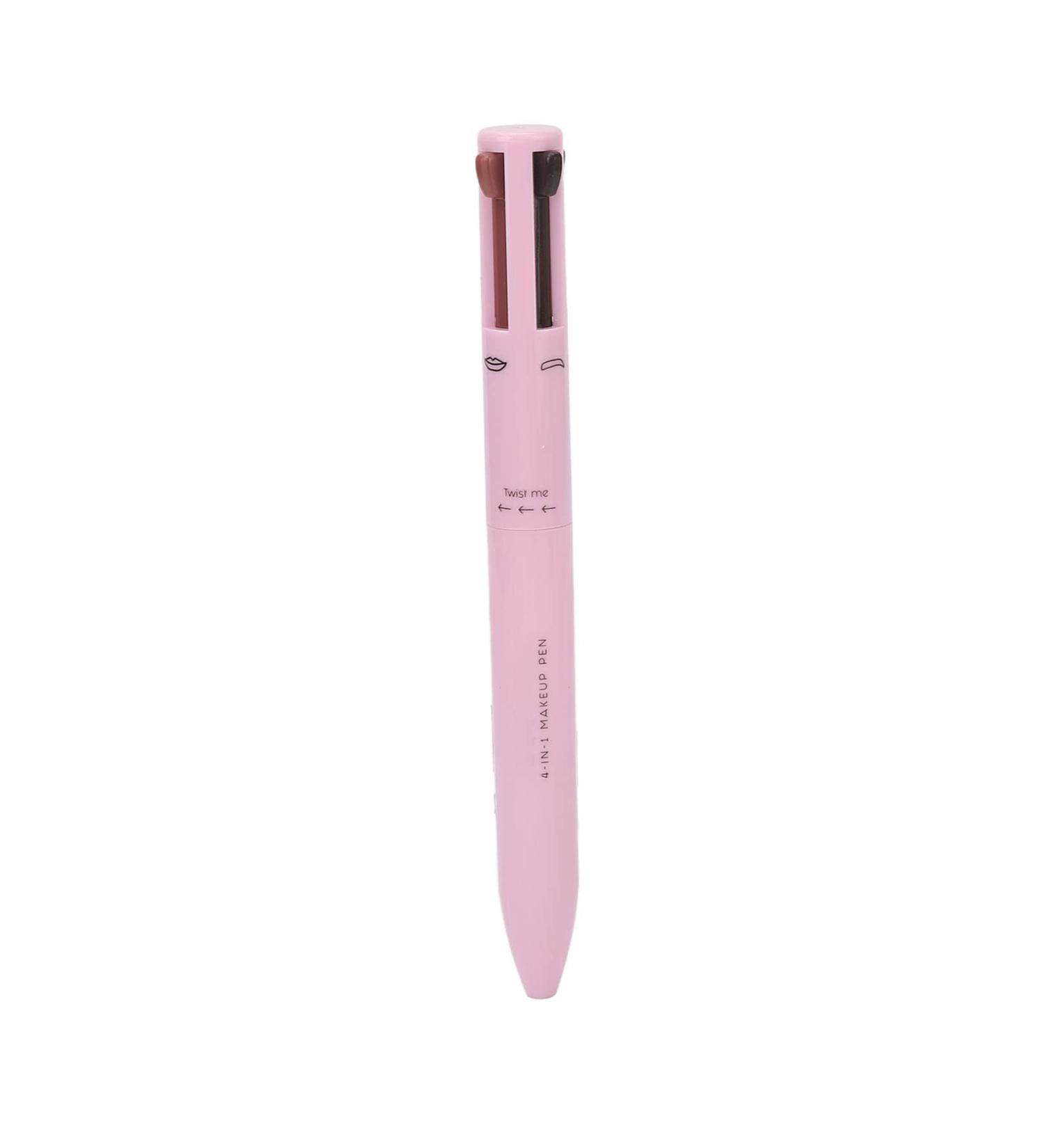 4-In-1 Multifunctional Makeup Pen for Eyebrow and Eye Makeup - Eyebrow Liner, Highlighter, and Eyeliner - Buy Online on SooperMarket.com