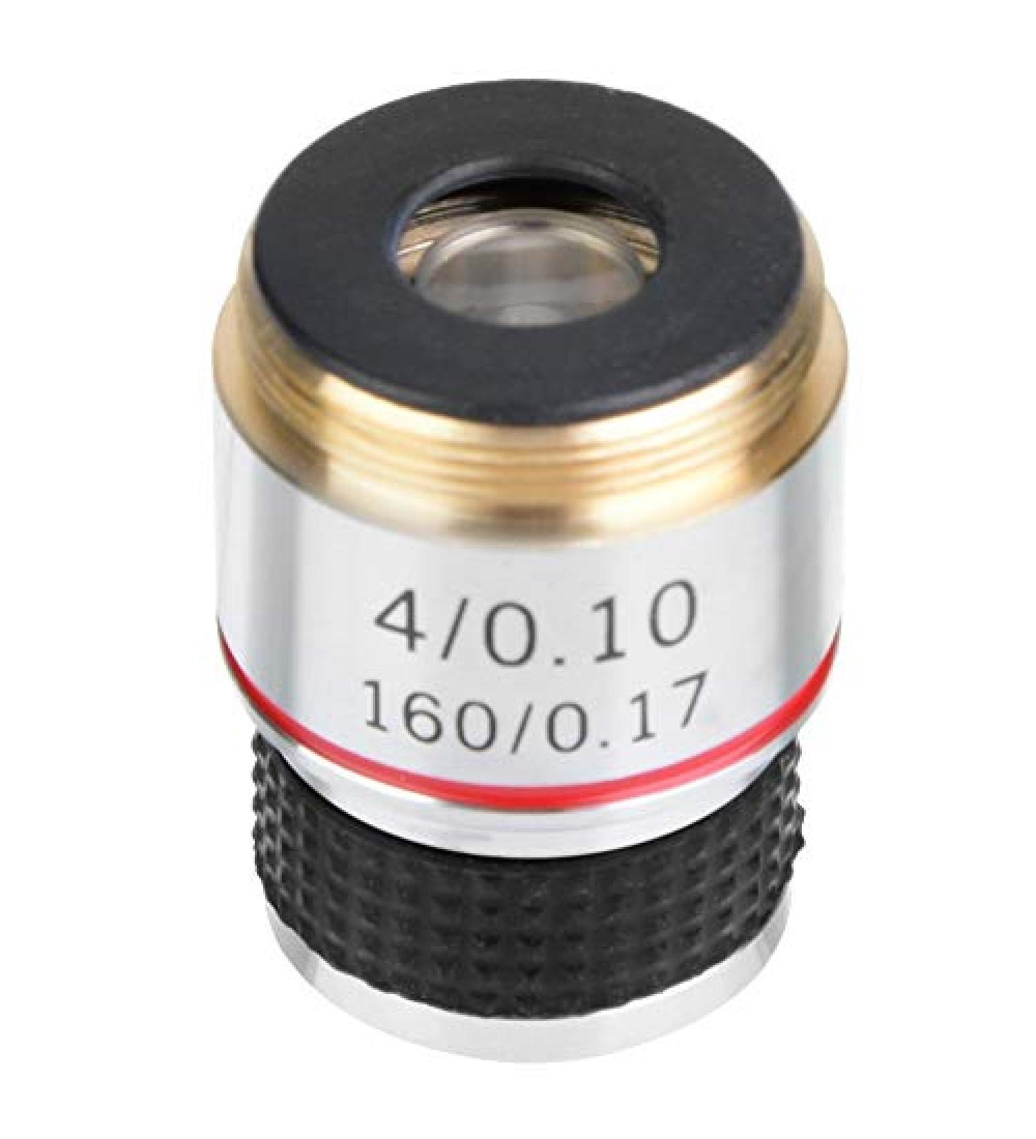 4X 185 Biological Microscope Achromatic Objective Lens 160/0.17 for Optical Instruments Conversion Objective Lens - Buy Online on SooperMarket.com