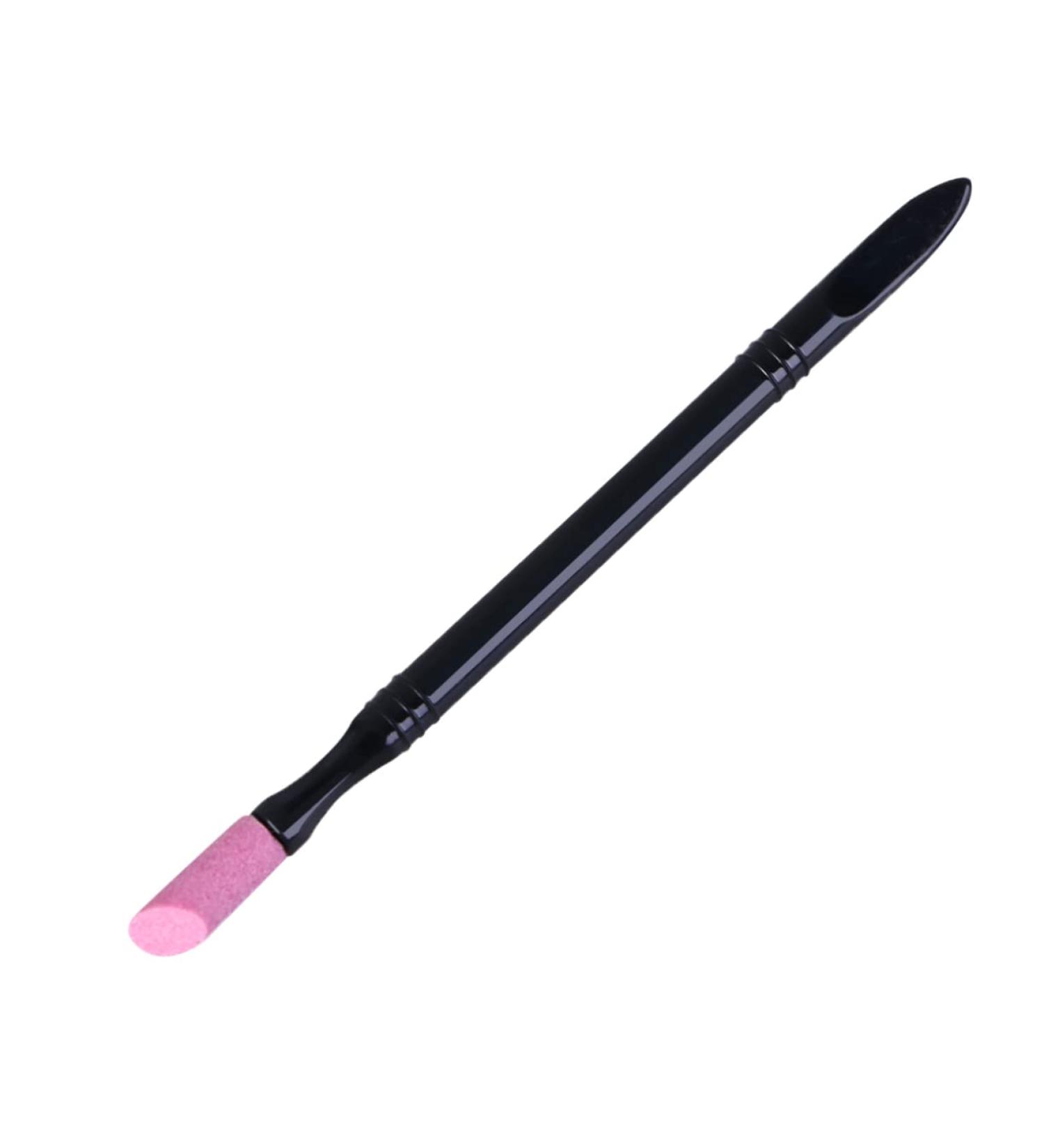 Mikinona Nail Tool Pusher Nails Tools Nail Art Pusher Cuticle Pusher Pen Cuticle Trimmer Tool Nail Polished Pen Manicure Tools Nail Engraving Pen Grinding Stick Black Kit Quartz T Tool - Buy Online on SooperMarket.com