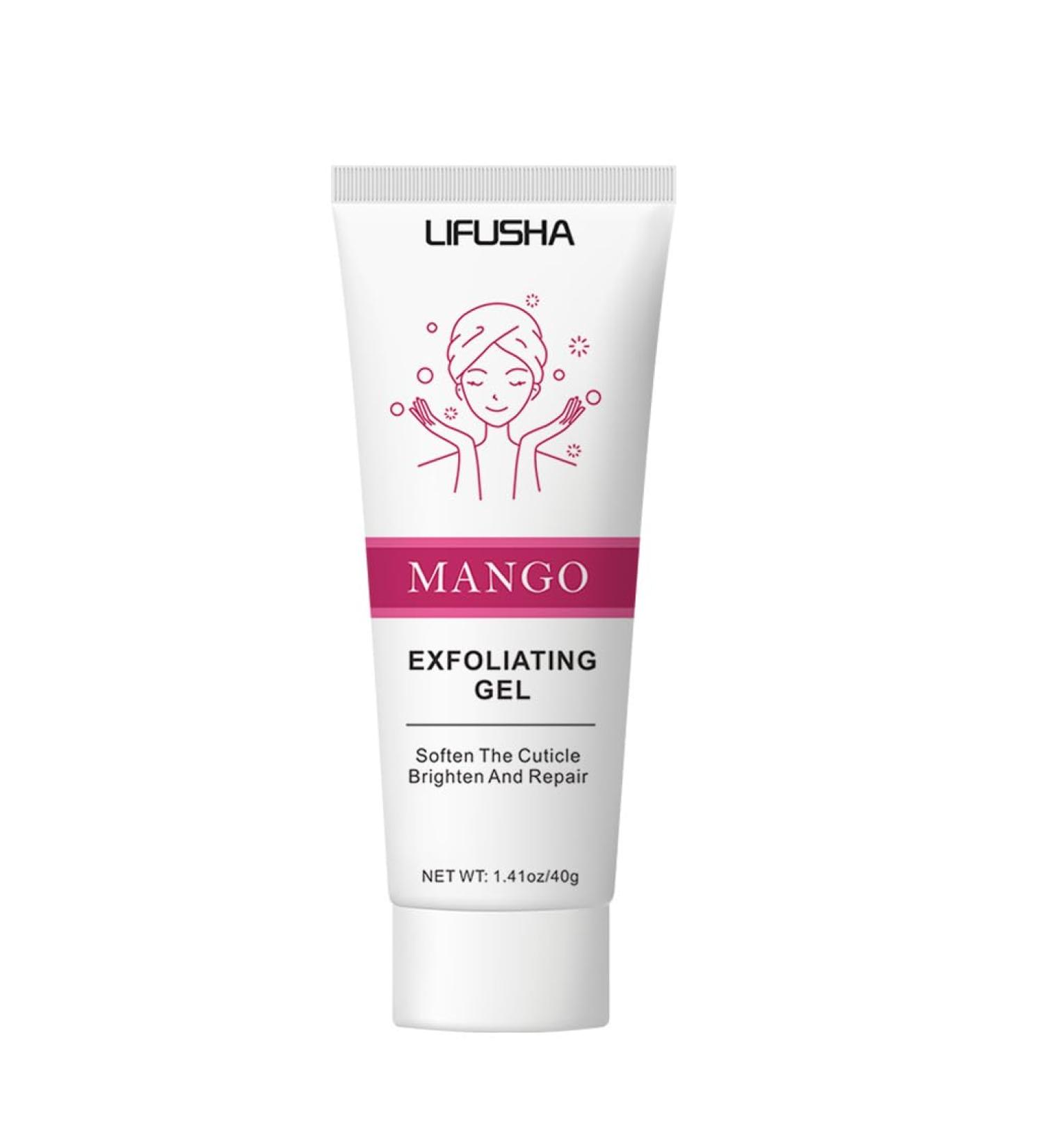 Mango Face Scrub Exfoliator Acne Exfoliating Face Scrub Pore Facial Scrub Remove Blackhead & Smooth Skin Tone Face Scrub for Face Arm Back Leg