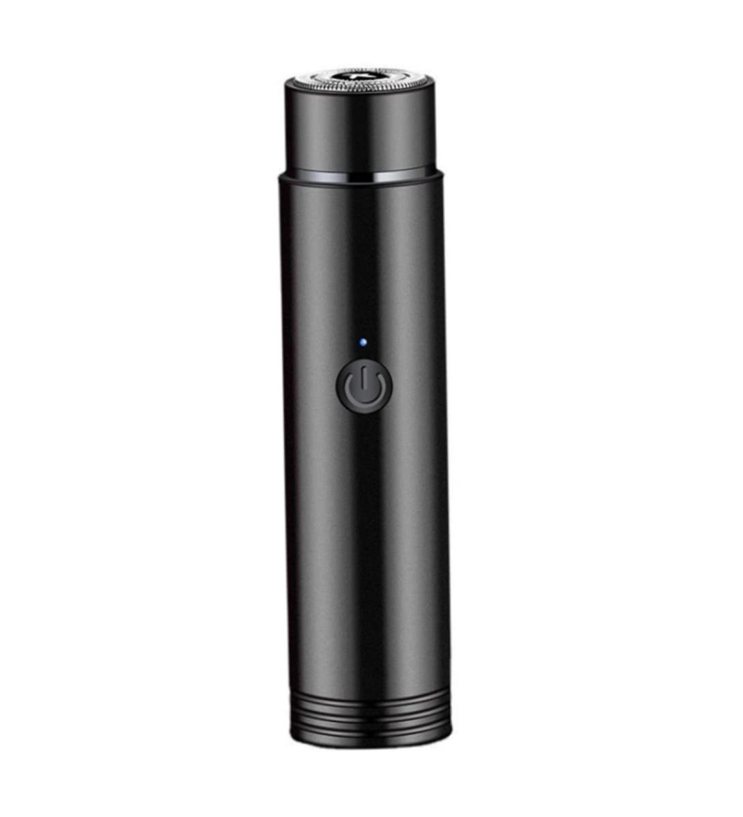 Mini Electric Shaver for Men Portable Car Rechargeable Shaver USB Rechargeable Razor Wet & Dry Use Rotary Electric Shaver for Travel Black - Buy Online on SooperMarket.com