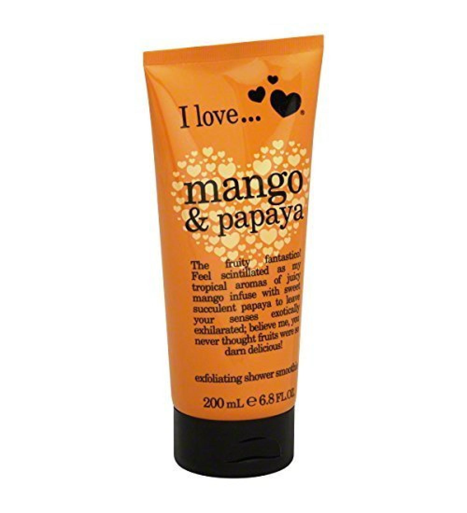 I love Shower Smoothie Exfoliating Mango & Papaya 6.8 fl oz (200 ml)