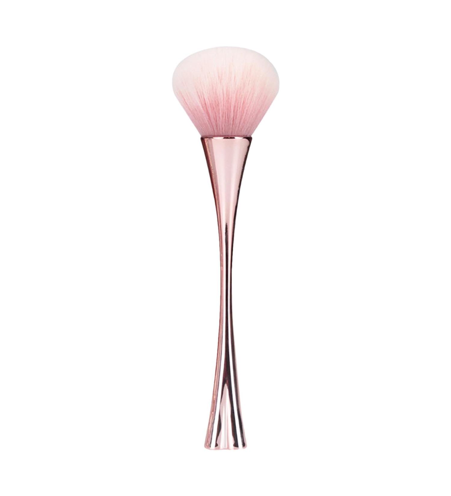 Teksome Blush Brush for Cheeks | Large Standing Blush Makeup Brush - Powder Foundation & Face Makeup Cosmetic Brushes Brush for Flawlessly Contouring & Defining Standing four-leaf clover makeup brush gold + PVC - Buy Online on SooperMarket.com