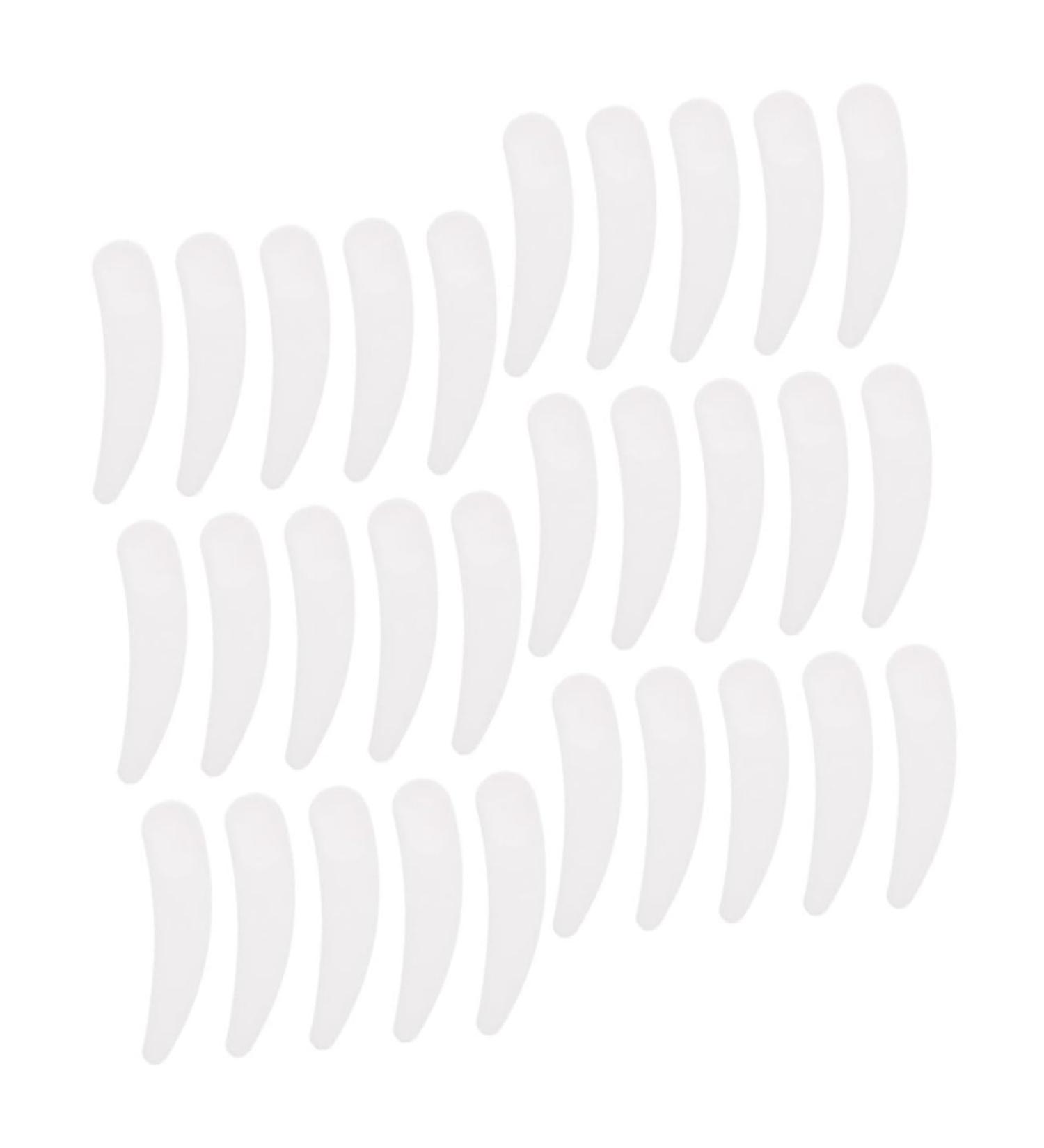 Angoily 100pcs Mask Scoop - Mini White Spatulas for Face Cream & Skin Care | Perfect Mixing Spoons for Makeup & Eye Cream - Buy Online on SooperMarket.com