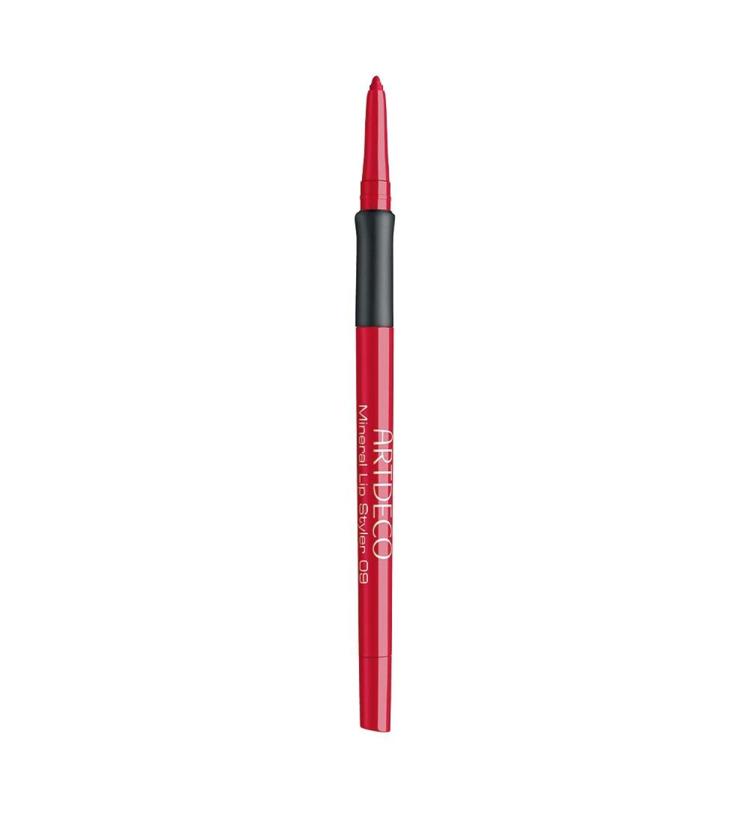 ARTDECO Mineral Lip Styler - Long-lasting Lip Liner (0.4g) with Sharpener - Mineral Red | International Shipping Available - Buy Online on SooperMarket.com