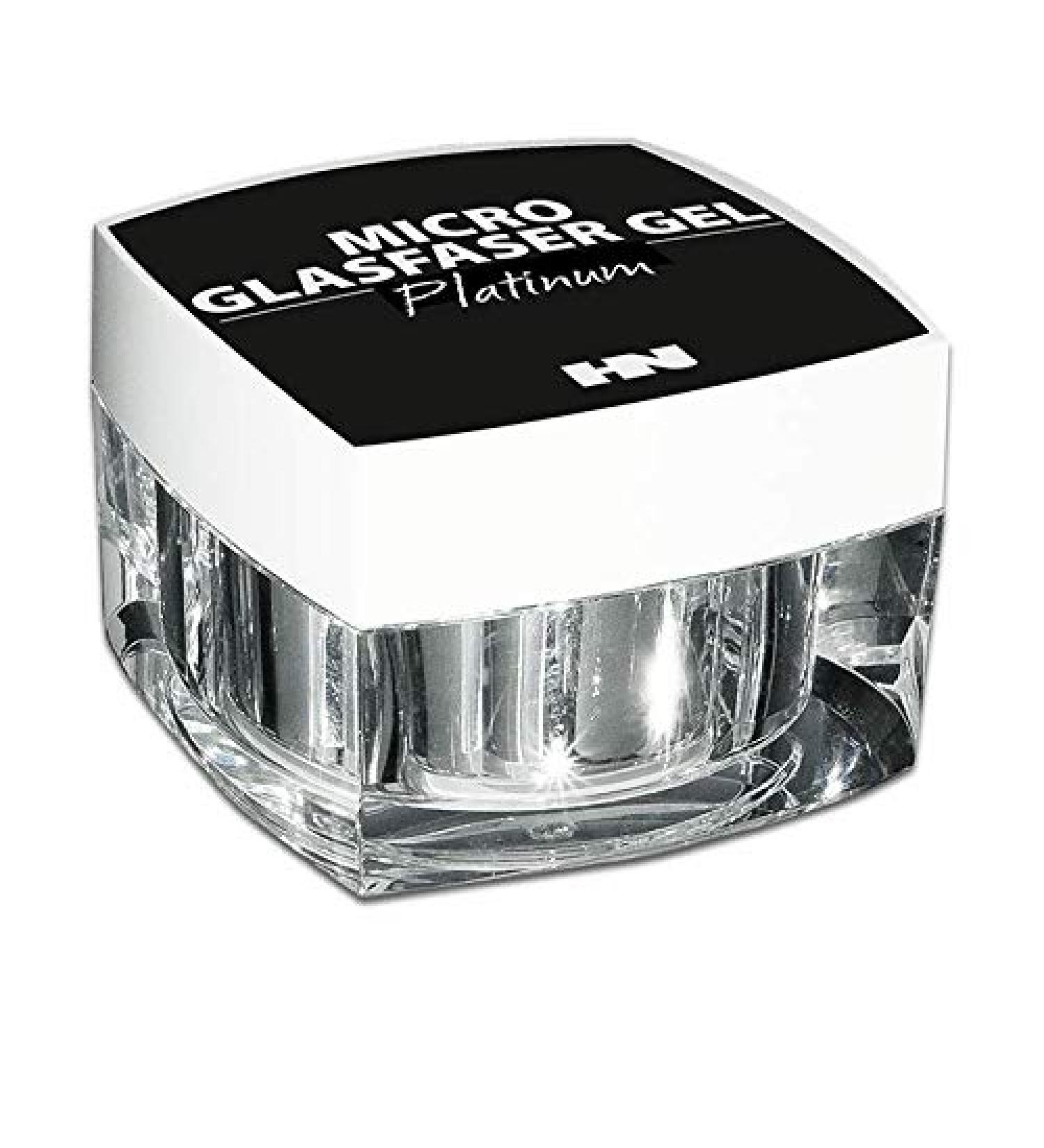HN Hollywood Nails Platinum Fiberglass UV Builder Gel - Clear 15g | Best International Shipping - Buy Online on SooperMarket.com