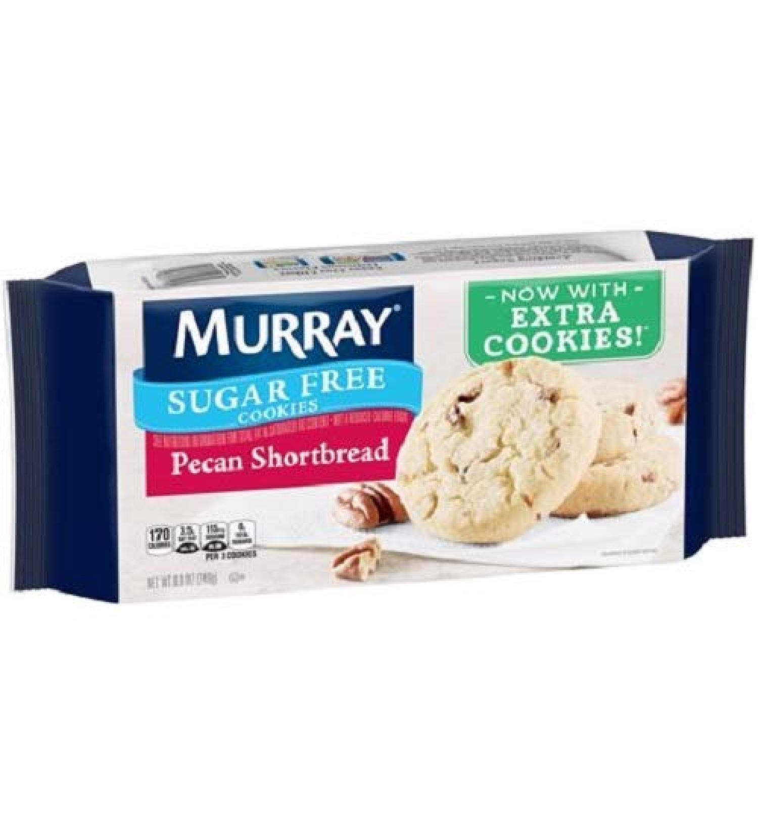 Murray Cookies, Sugar Free, Pecan Shortbread