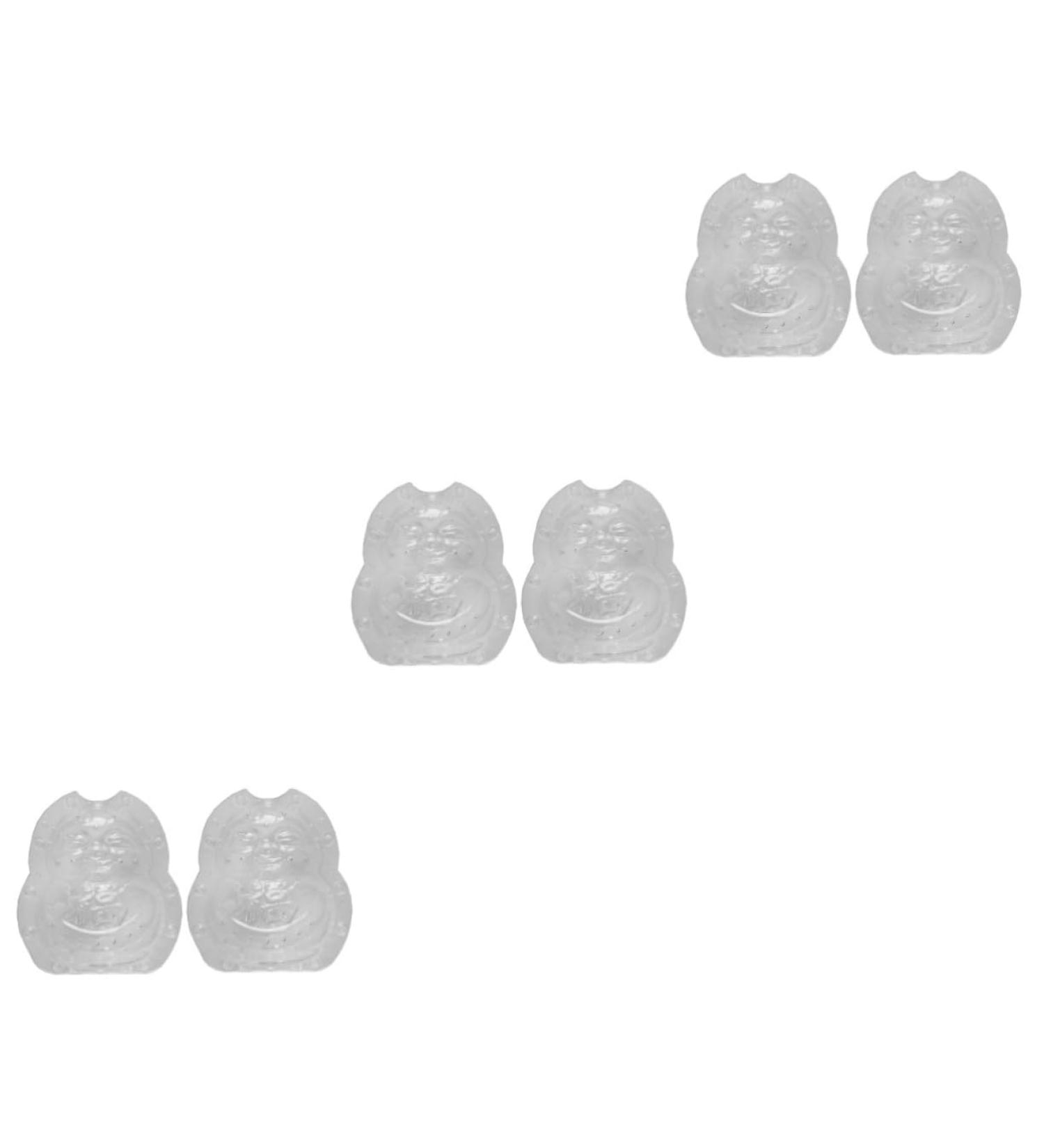 STOBOK 6 Pcs Vegetable Shaping Mold Tool Cucumbers Pear Growth Watermelon Mold Growing Fruit Mold Cute 9x8cm Transparent - Buy Online on SooperMarket.com