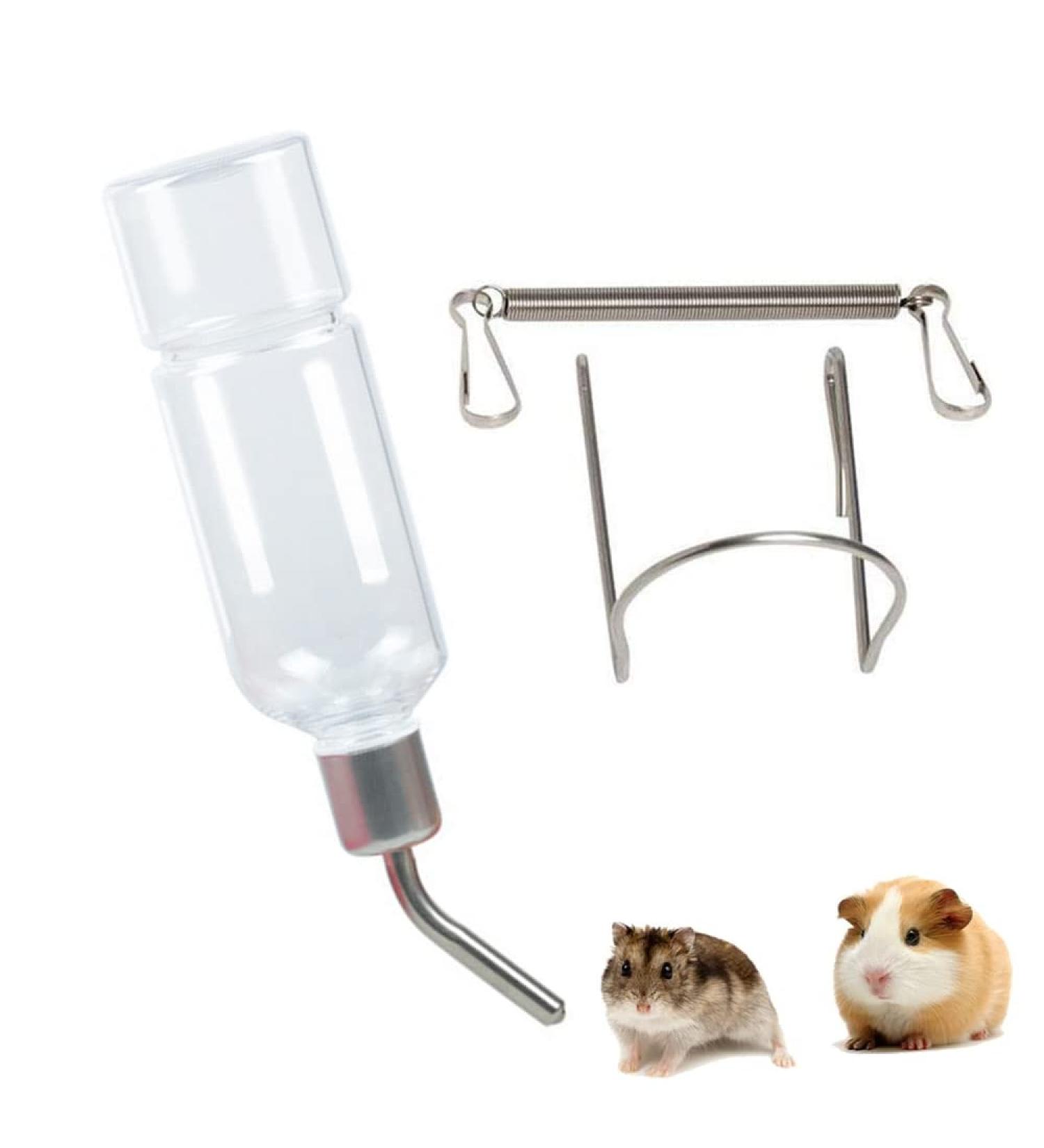 FZLANQ 1 PCS Rabbit Water Bottle Portable Guinea pig water bottle Water Bottle Feeder Hamster water bottle Hanging Water Drinking Feeder Dispenser for Guinea Pig Rabbit Chinchilla Bird Cat - Buy Online on SooperMarket.com
