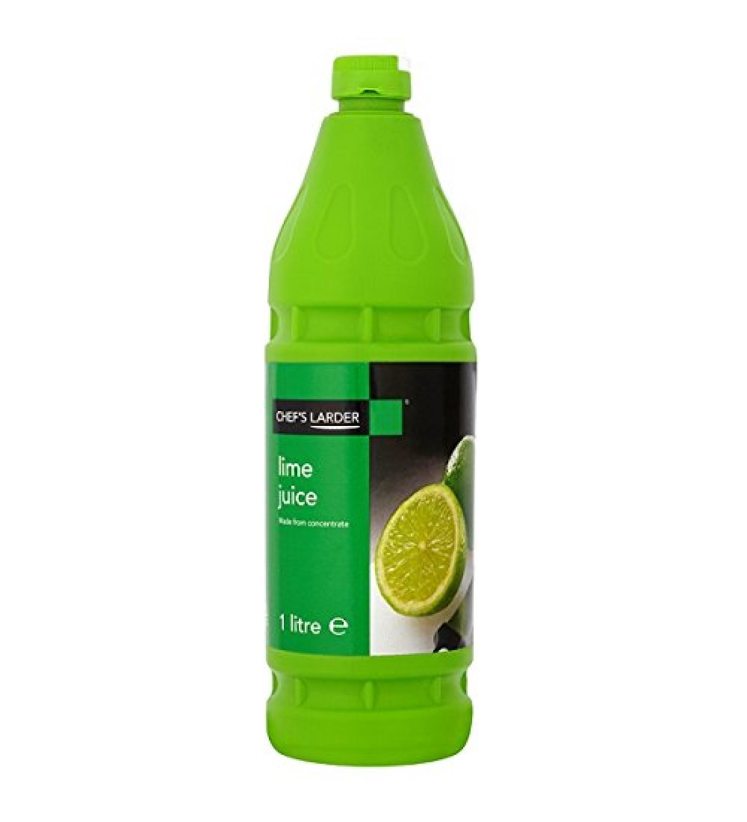 Chefs Larder Lime Juice - 1 x 1L