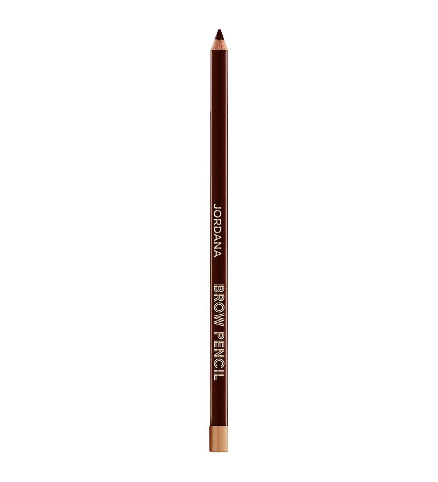 Jordana Best Brow Pencil in Dark Brown - Defines, Fills, and Long-Lasting - Buy Online on SooperMarket.com