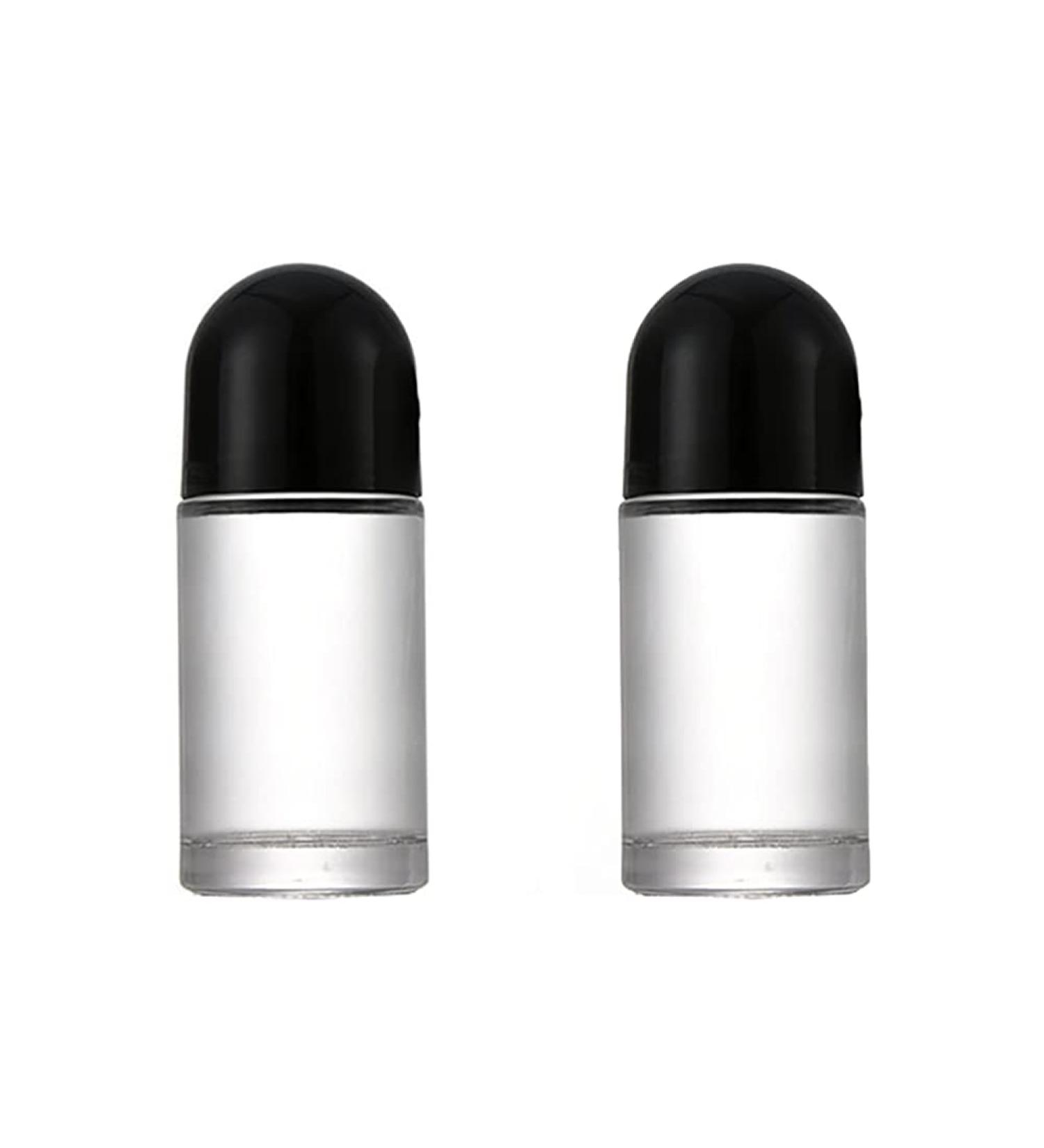 FSSTUD 2 Pack 50ml Roll-On Glass Bottles | Refillable Perfume & Essential Oil Containers | International Shipping Available - Buy Online on SooperMarket.com