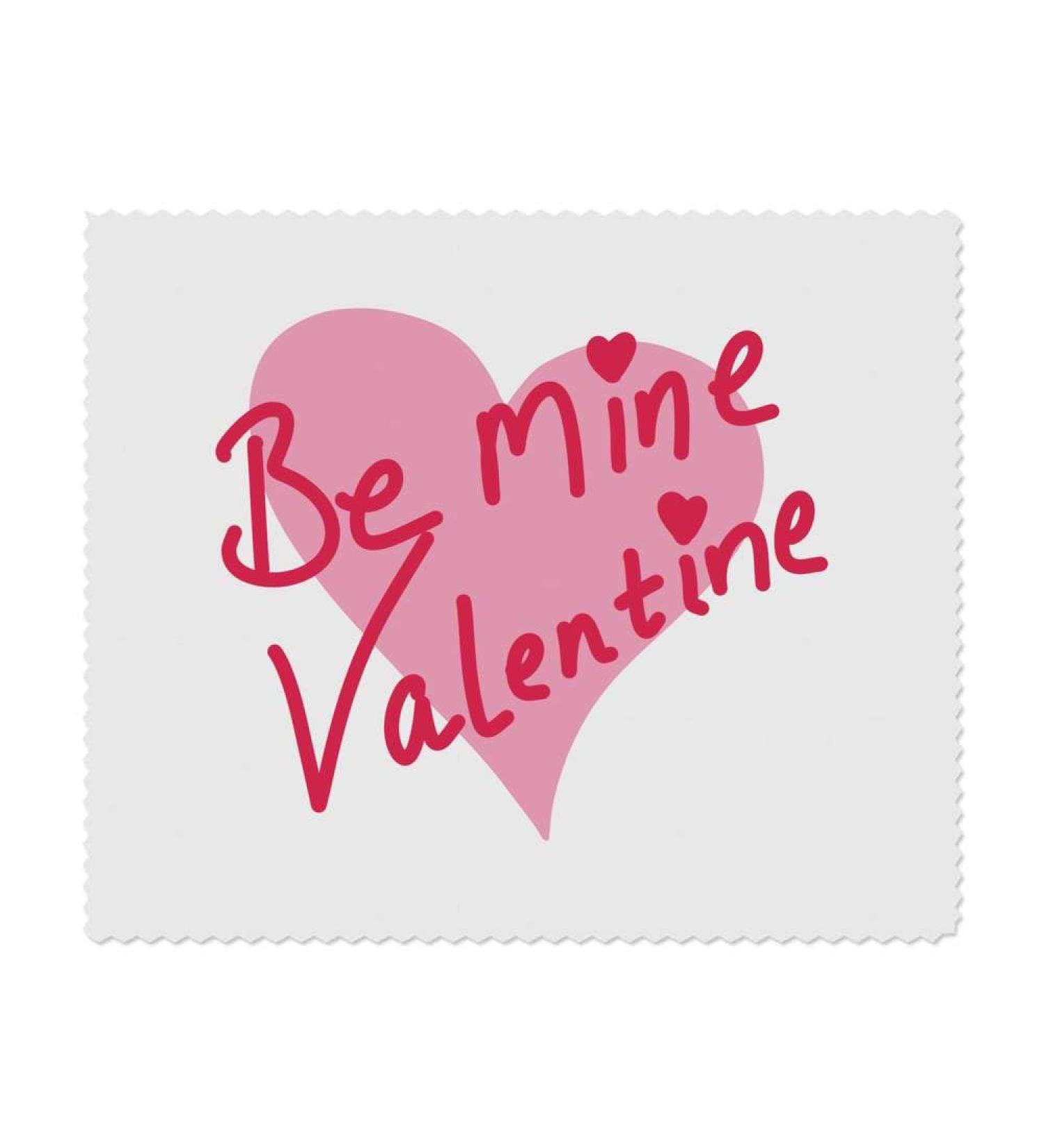 Buy 2 x 'Be Mine' Microfiber Lens/Glasses Cleaning Cloths - Premium Quality Smooth Cleaning - Fast International Shipping - Buy Online on SooperMarket.com