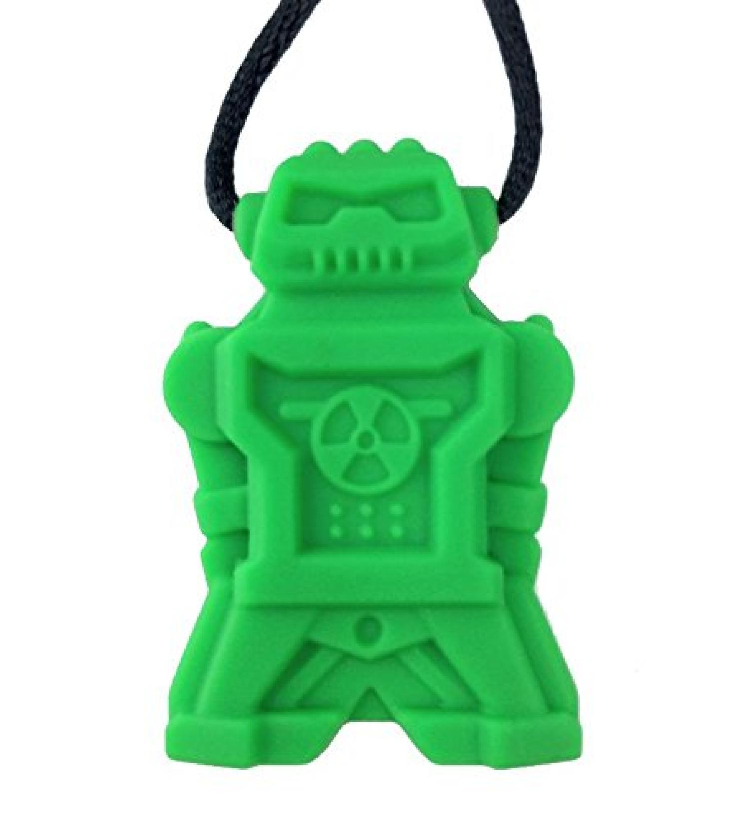 Chubuddy Robot Chewy Robotz - Green Non-Toxic Chew Toy for Light Chewers - Buy Online on SooperMarket.com