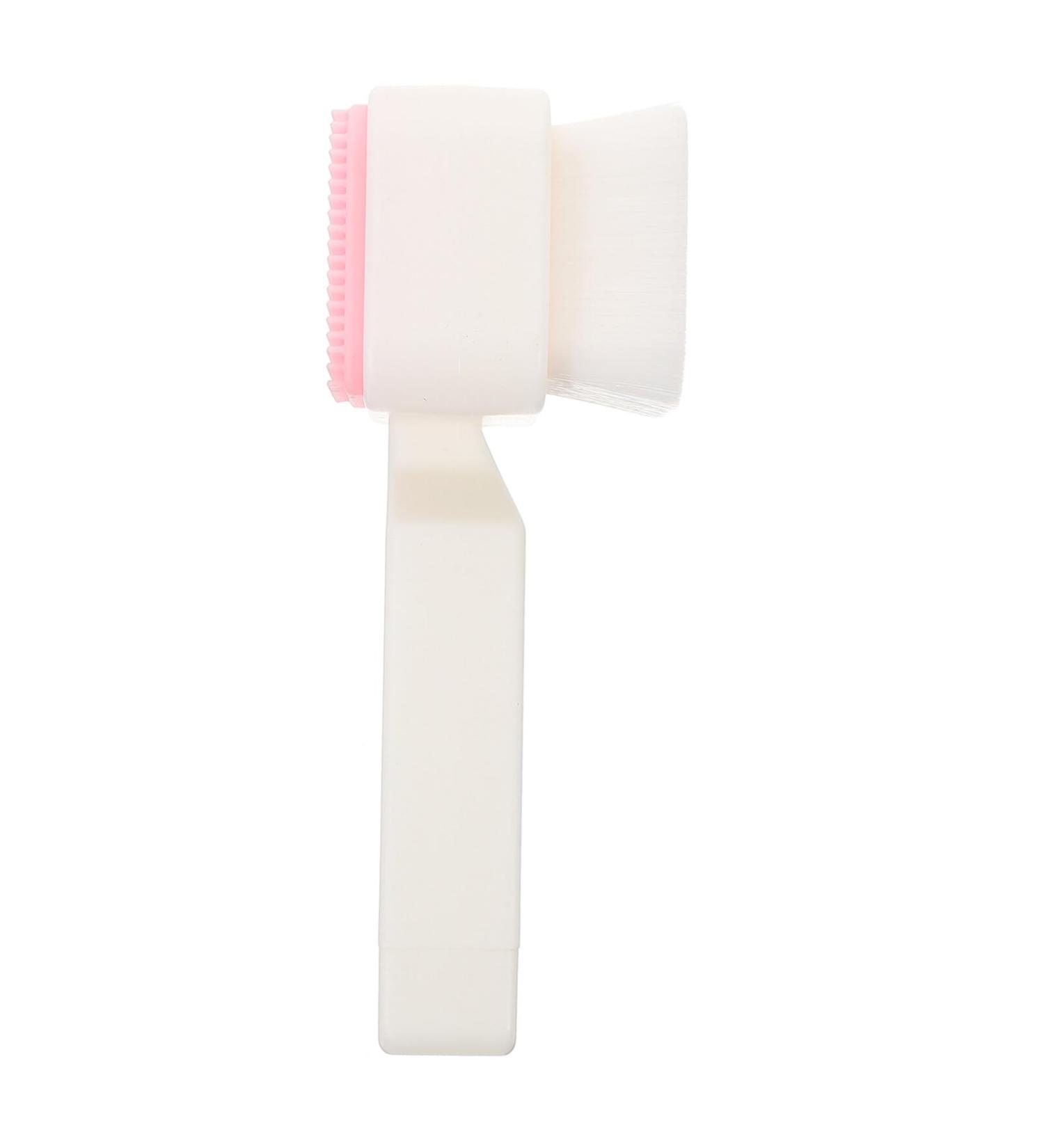 Healeved Silicone Facial Cleansing Brush Double Side Face Cleaning Brush Facial Cleaning Tool Women Facial Brushes for Cleansing and Exfoliating Accessories - Buy Online on SooperMarket.com