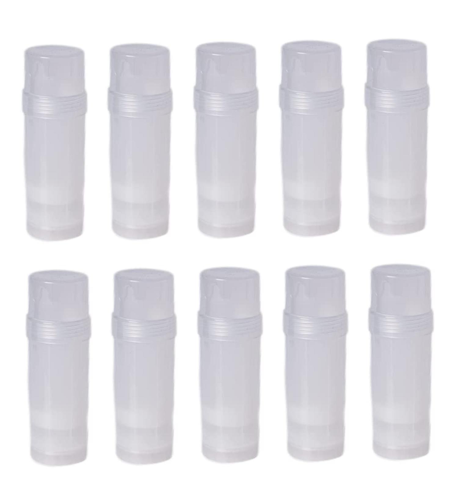 Empty Deodorant Containers Empty Deodorant Containers Round BPA Free Deodorant Containers Clear Containers Plastic for Travel 60ML - Buy Online on SooperMarket.com