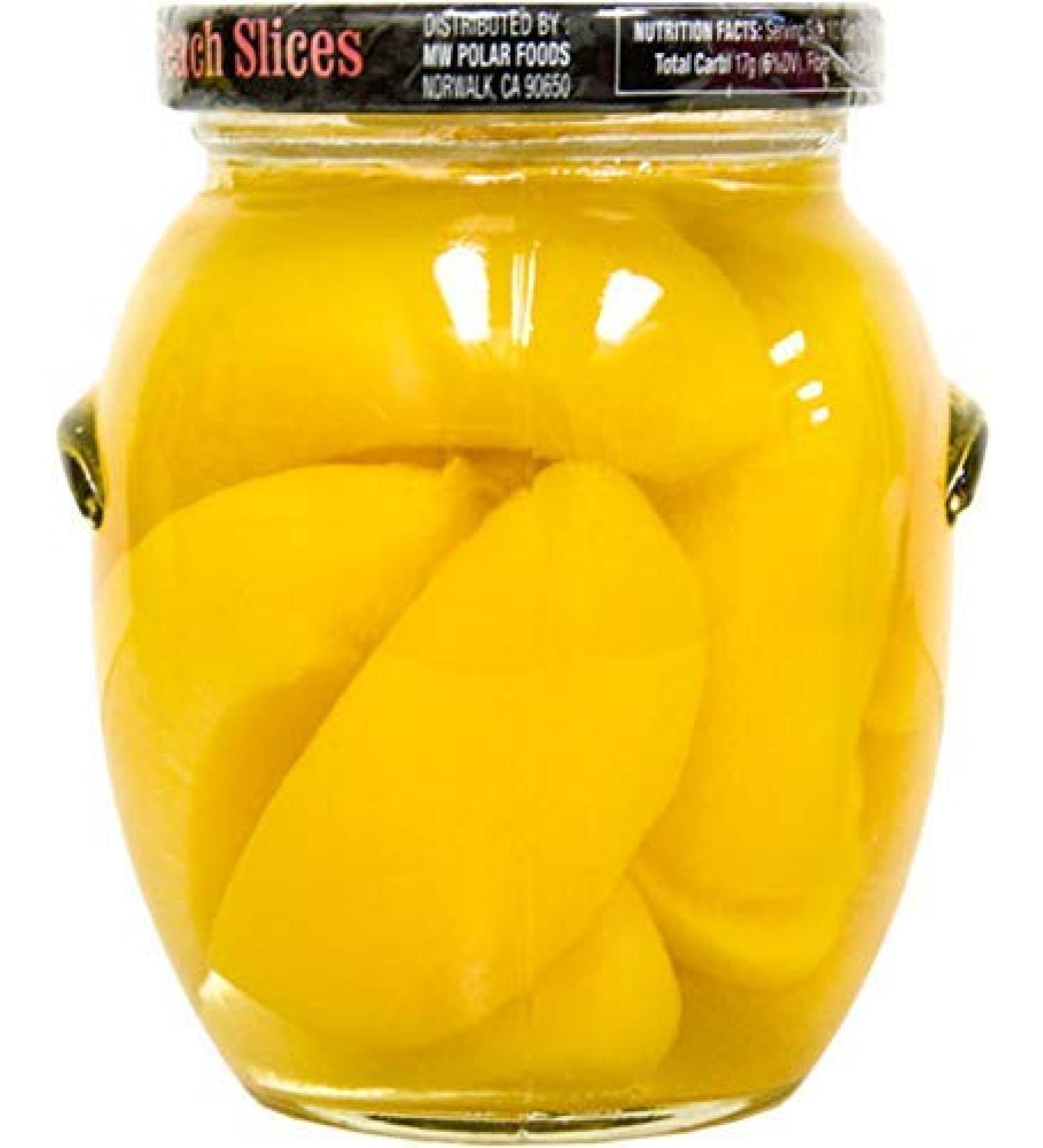 Peach Slices LS 10oz - Pack of 12 | Premium Quality Peaches | Buy Online Now! - Buy Online on SooperMarket.com
