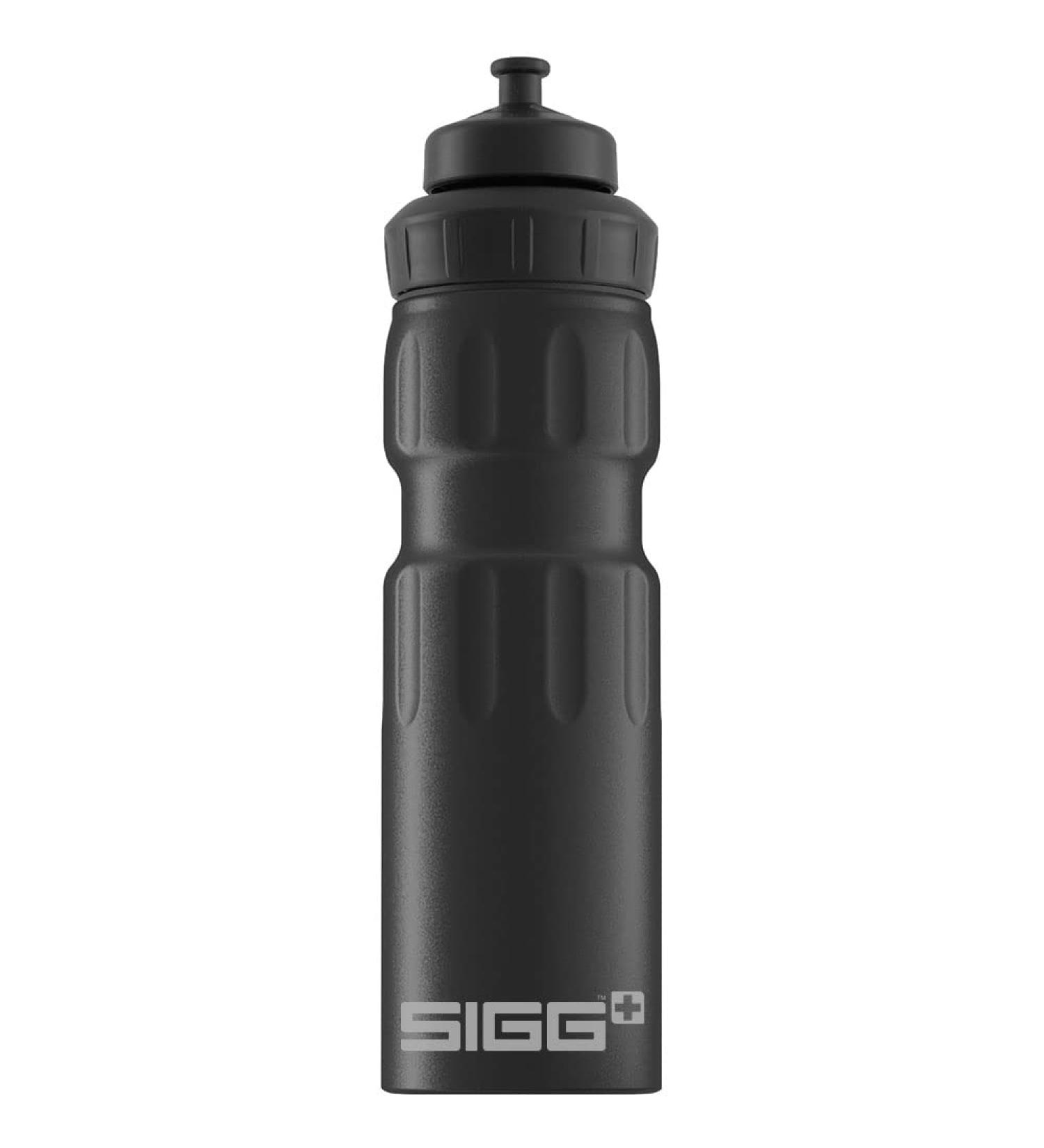 Buy SIGG Alu Sport Drinking Bottle - 0.75L Black - Climate-Neutral & Leak-Proof - BPA-Free - Perfect for Sports - International Shipping Available - Buy Online on SooperMarket.com