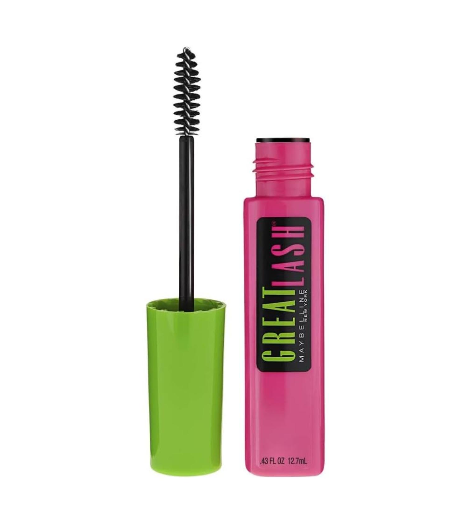 Maybelline Great Lash Volumising And Thickening Mascara Blackest Black Blackest Black 12.5 ml (Pack of 1)