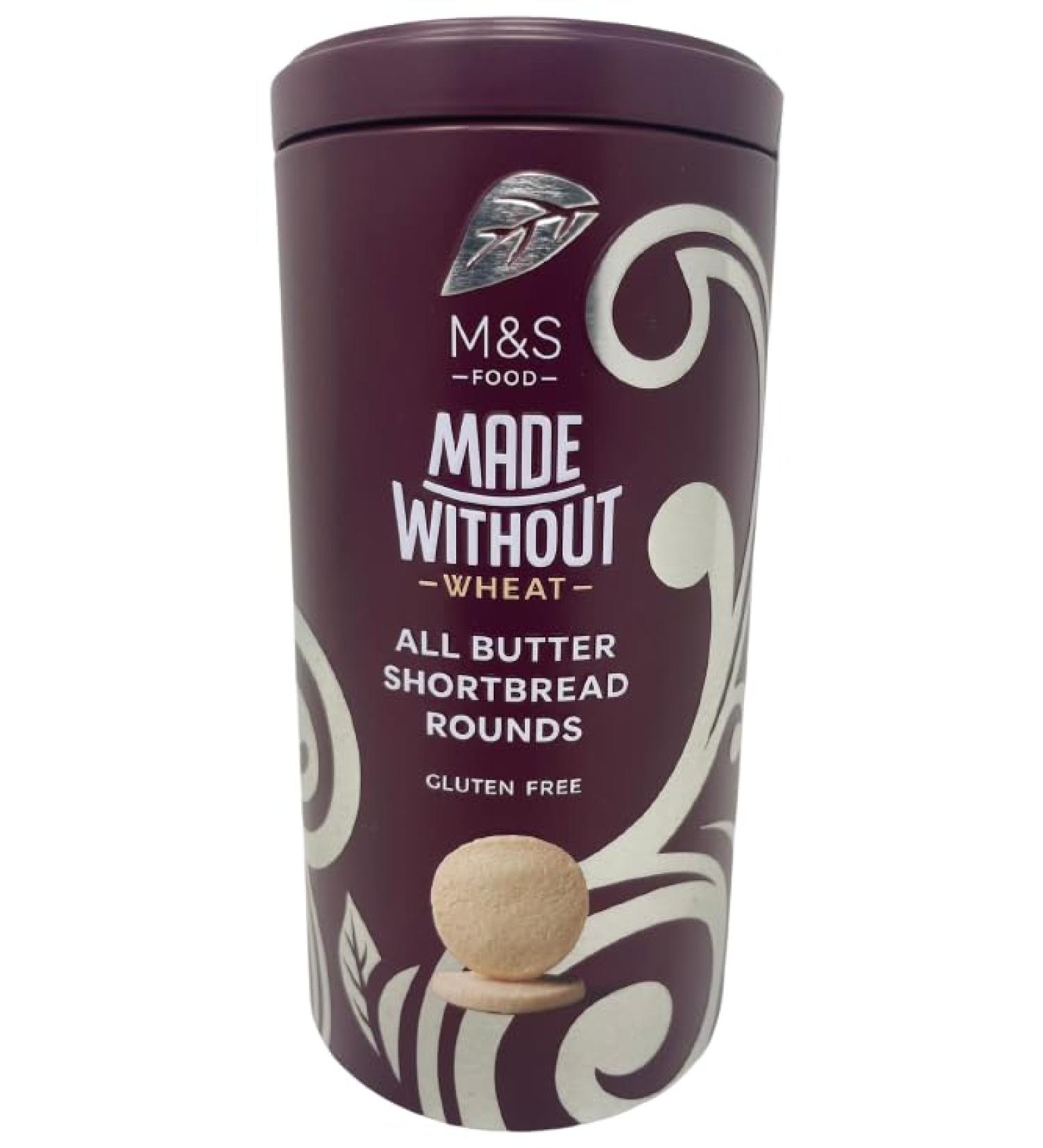 M&S Made Without Wheat All Butter Shortbread Rounds 200g in a Premier Life Store Box - Buy Online on SooperMarket.com