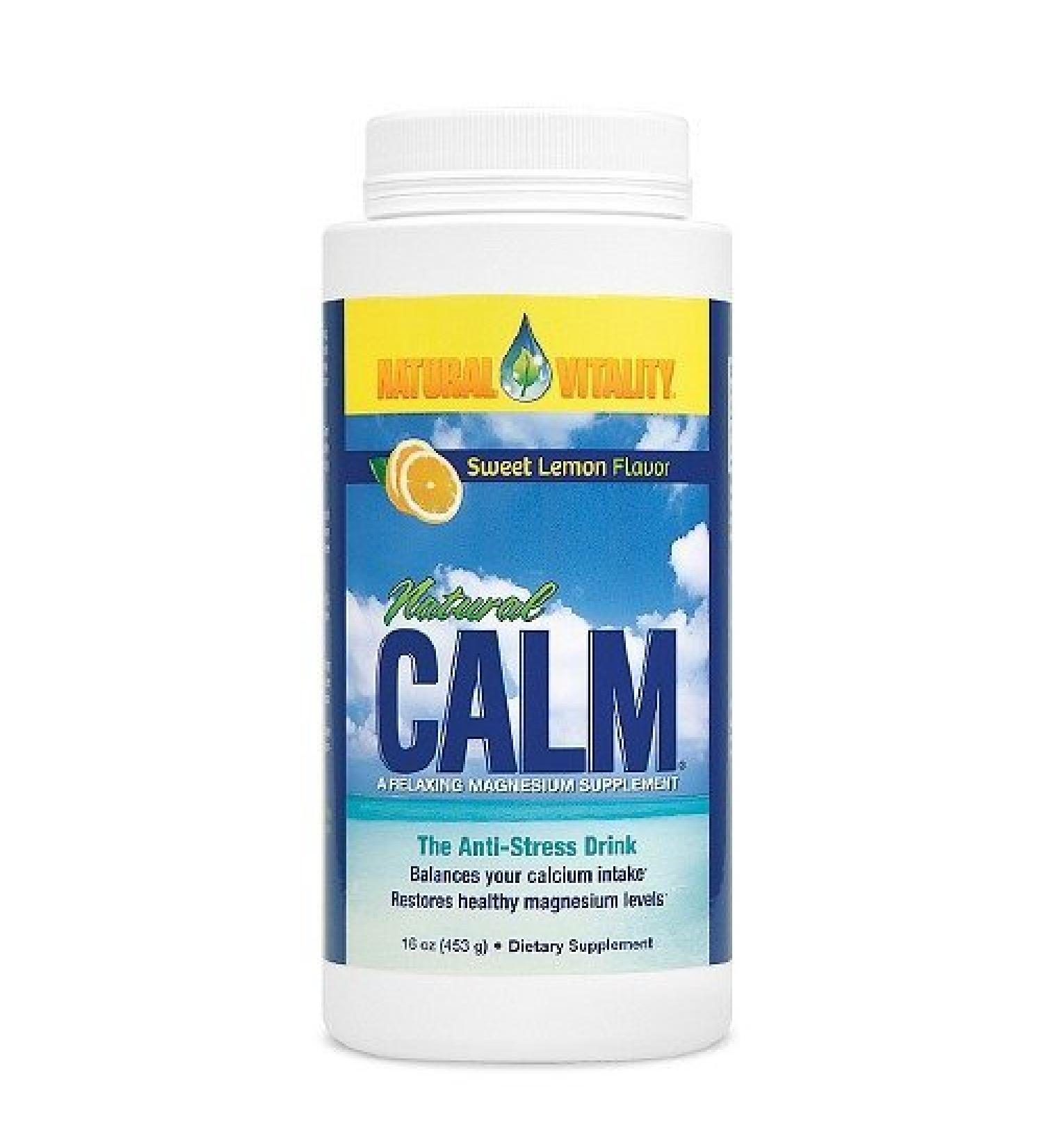 Natural Calm Sweet Lemon-16 oz Brand: Natural Calm