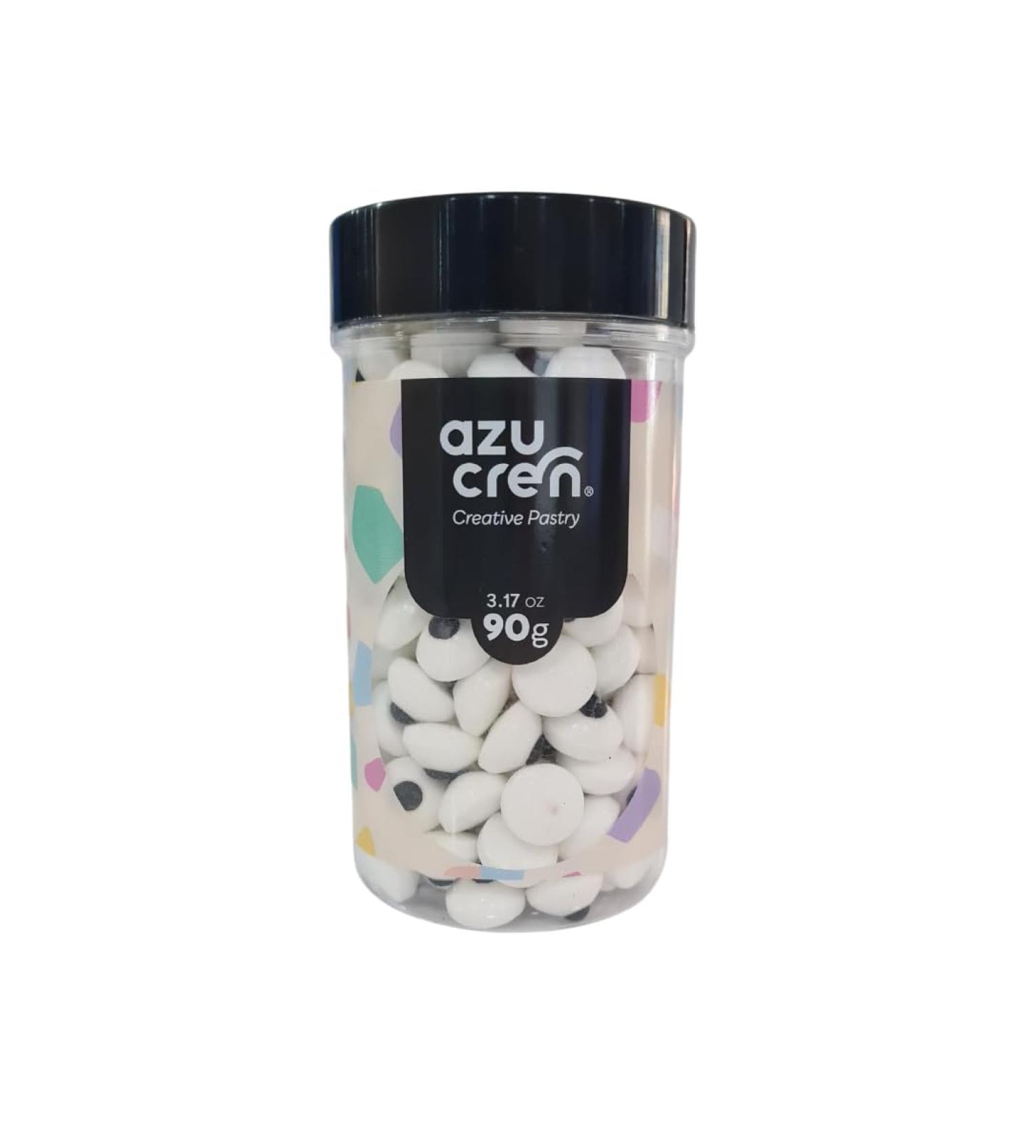 Azucren Edible Eyes for Cake Decorations Sugar Eye Decorations for Desserts Ideal for Cakes and Cupcakes - 90 Gr - Buy Online on SooperMarket.com