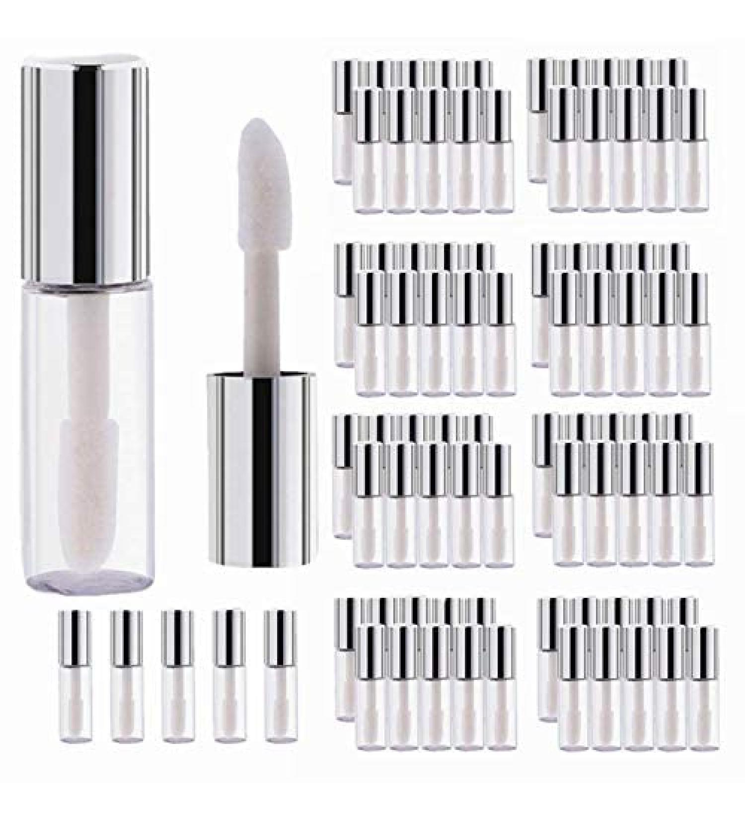 Buy Anggrek 45-Piece Lip Gloss Container Set | 1.2ml Mini Lip Tube & Lip Care Accessories - Ideal for DIY Lipstick Sampling - Buy Online on SooperMarket.com
