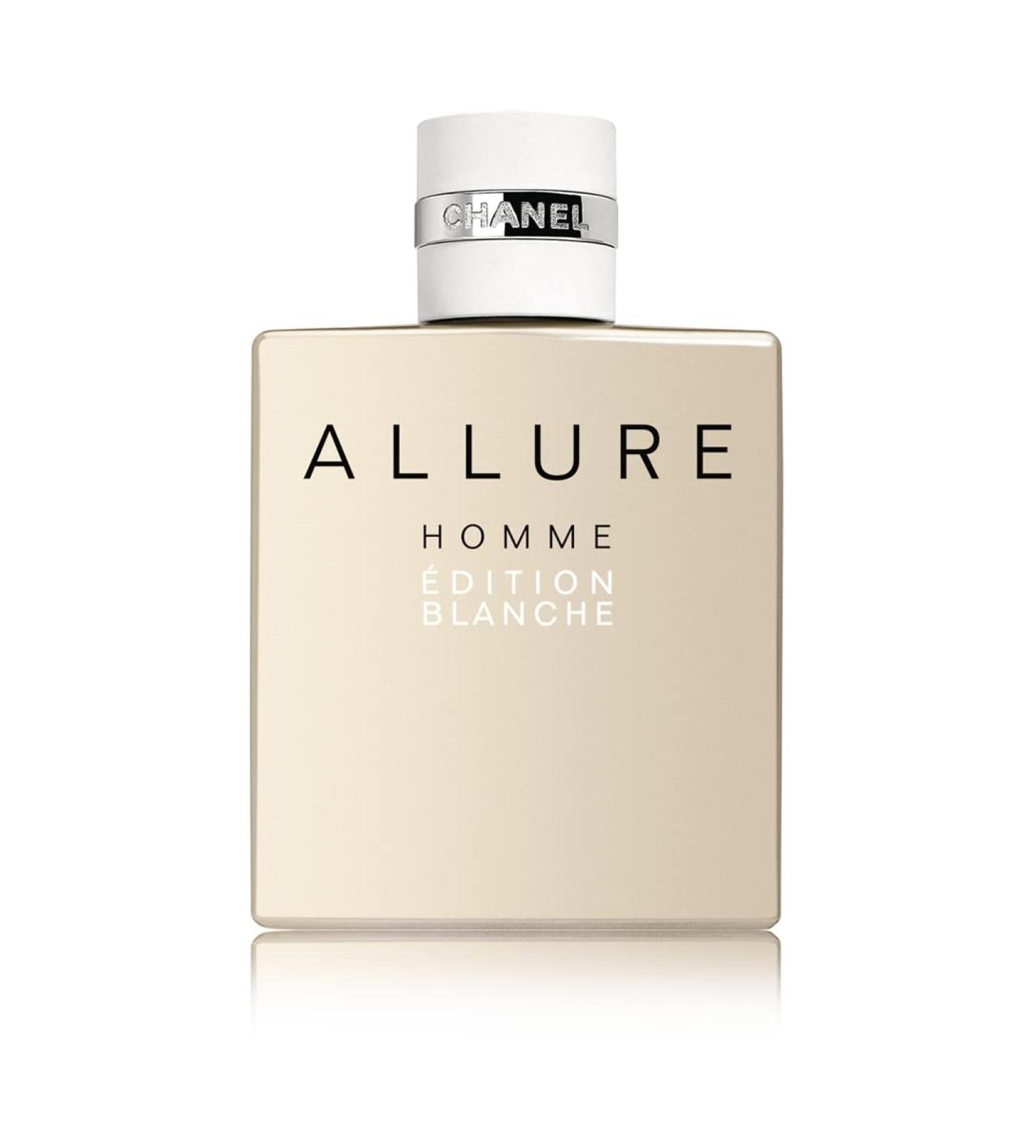 Chanel Allure Homme Edition Blanche Eau De Toilette Spray 150ml Cedar Fresh Lemon Vanilla 5.07 Fl Oz (Pack of 1) - Buy Online on SooperMarket.com