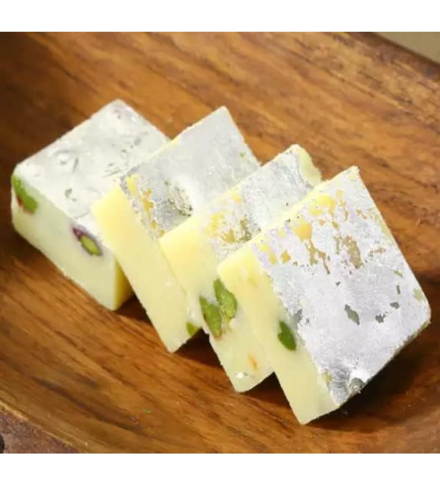 Rakhi Diwali Special (Plain Barfi 400g) Mithai Gift Hamper for Brother Sister Delicious Indian Traditional Sweets Best Gift For All Occasions Tasty Treat For Family & Friends Sold By Kidzbuzz - Buy Online on SooperMarket.com