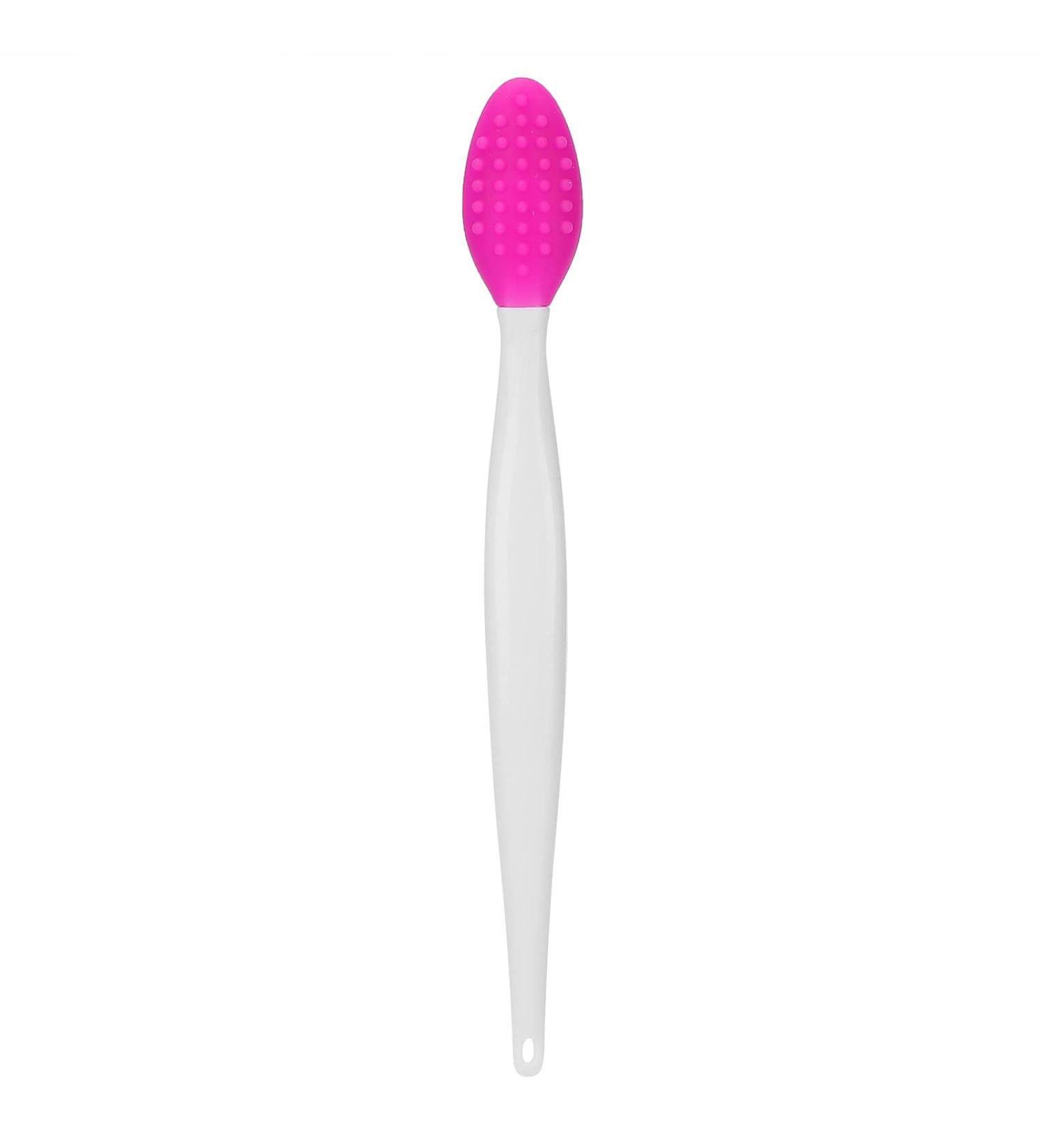 Silicone Nose & Lip Cleansing Brush Set for Blackhead & Exfoliation - Rose Red - Buy Online on SooperMarket.com