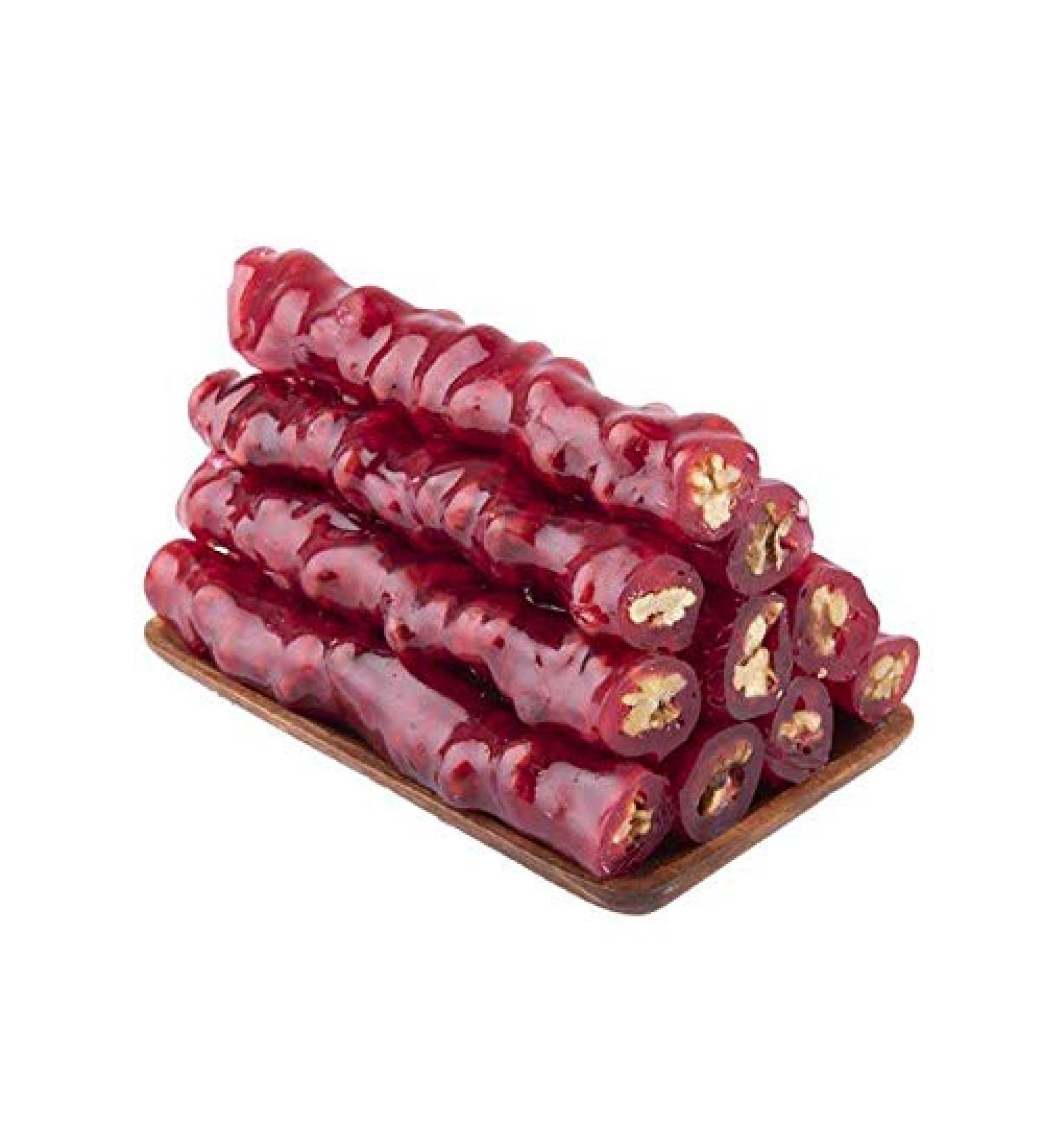 K me with Walnut Pomegranate Flavor - 300g | Natural Vegan Berry Confectionery | Healthy Turkish Snack | No Additives - Buy Online on SooperMarket.com