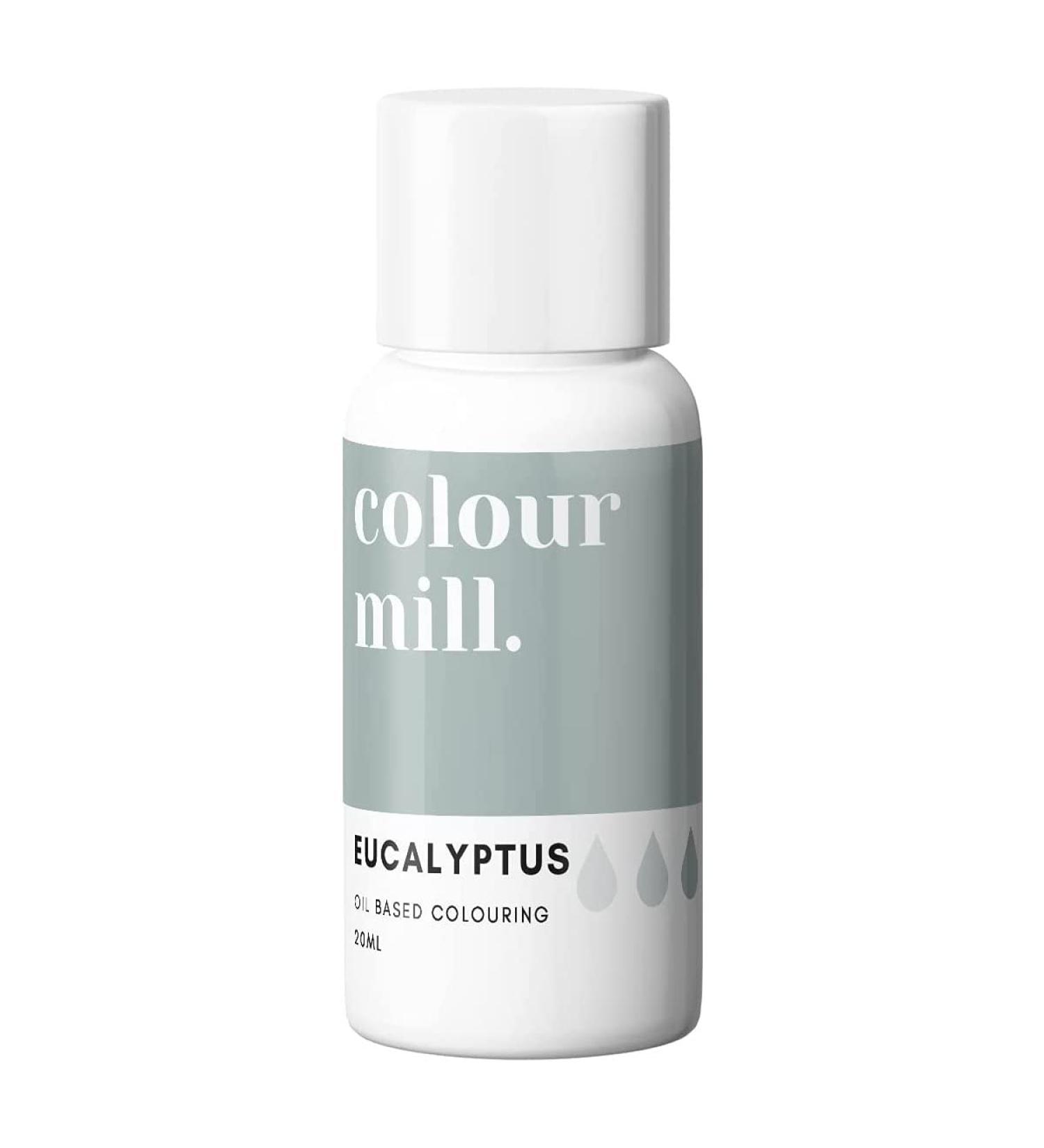 Colour Mill Oil Based Next Genertion Edible Food Paint Colouring for Buttercream Fondant Sugarpaste Icing and Chocolate - Eucalyptus 20ml