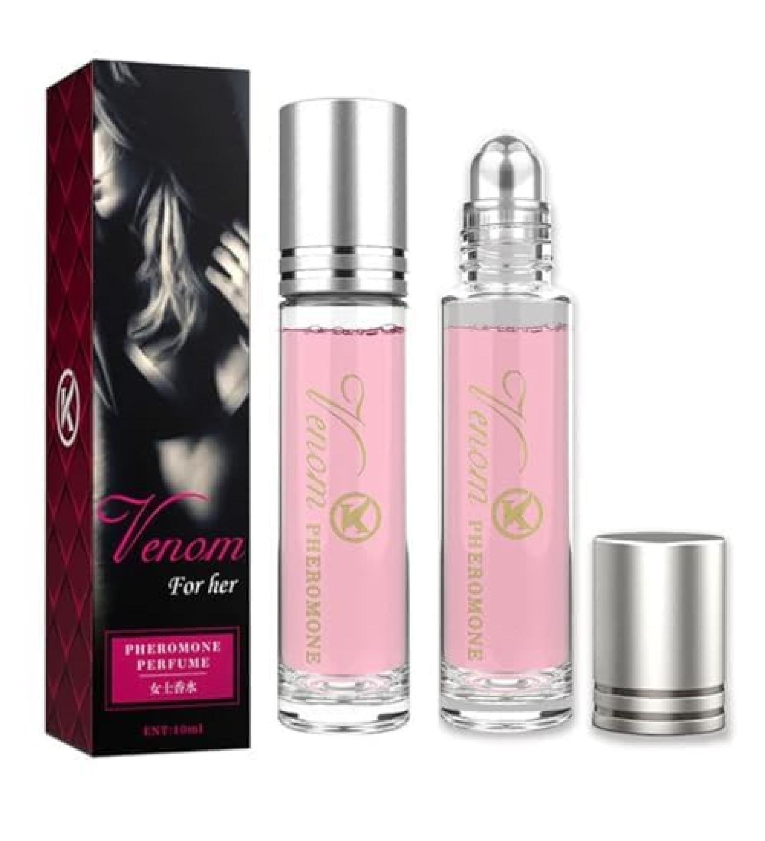 Pheromone Perfume Enhanced Scents Pheromones for Women Long-lasting and Personal Roll-on Perfume Portable Perfume Female Cologne for Women to Attract Men (0.33Oz) (2 pcs) - Buy Online on SooperMarket.com