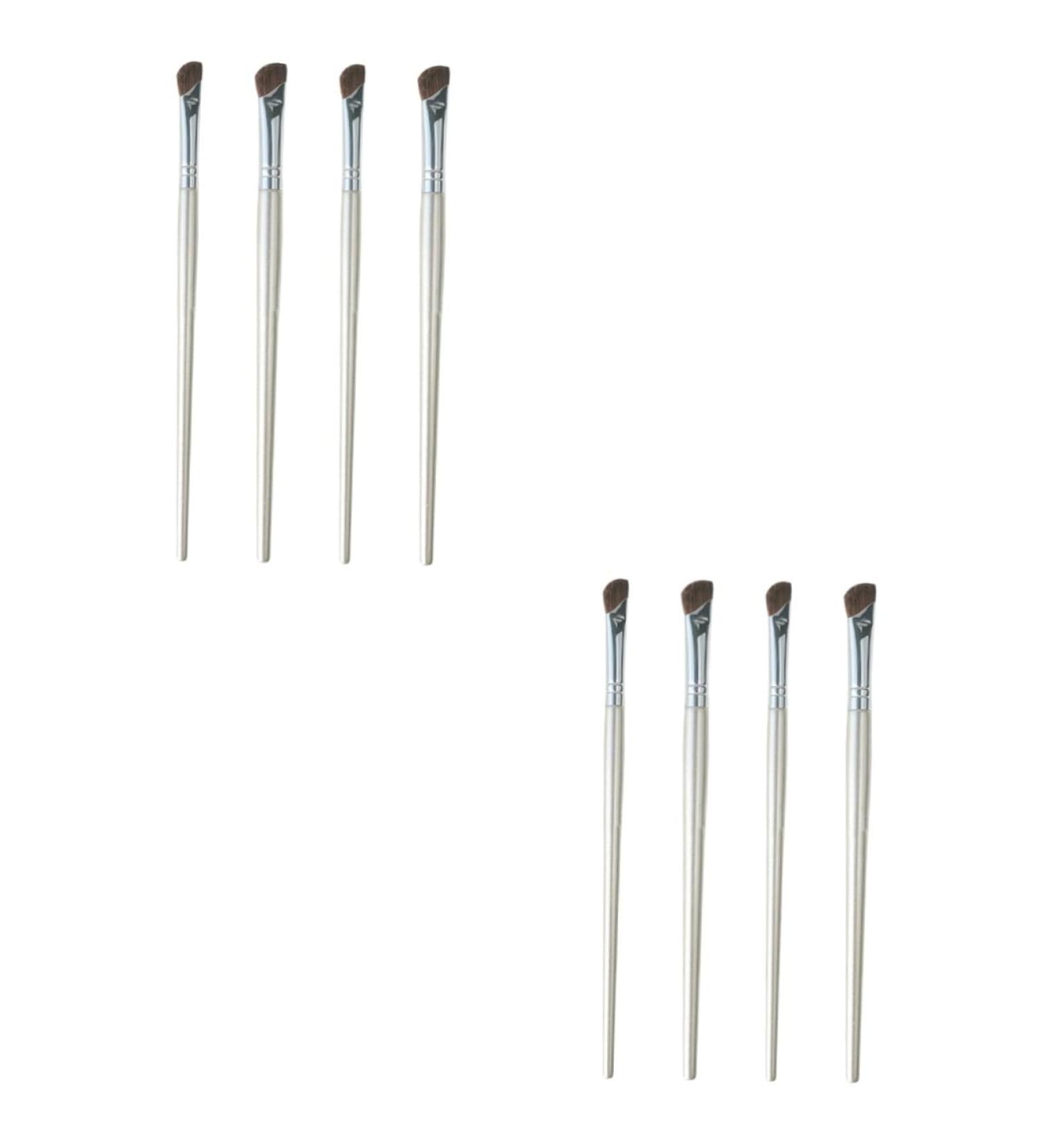 Baluue 8 Pcs Nose Shadow Brush Makeup Tools Makeup Accessory Angled Brush Eye Shadow Brush Artificial Fiber - Buy Online on SooperMarket.com