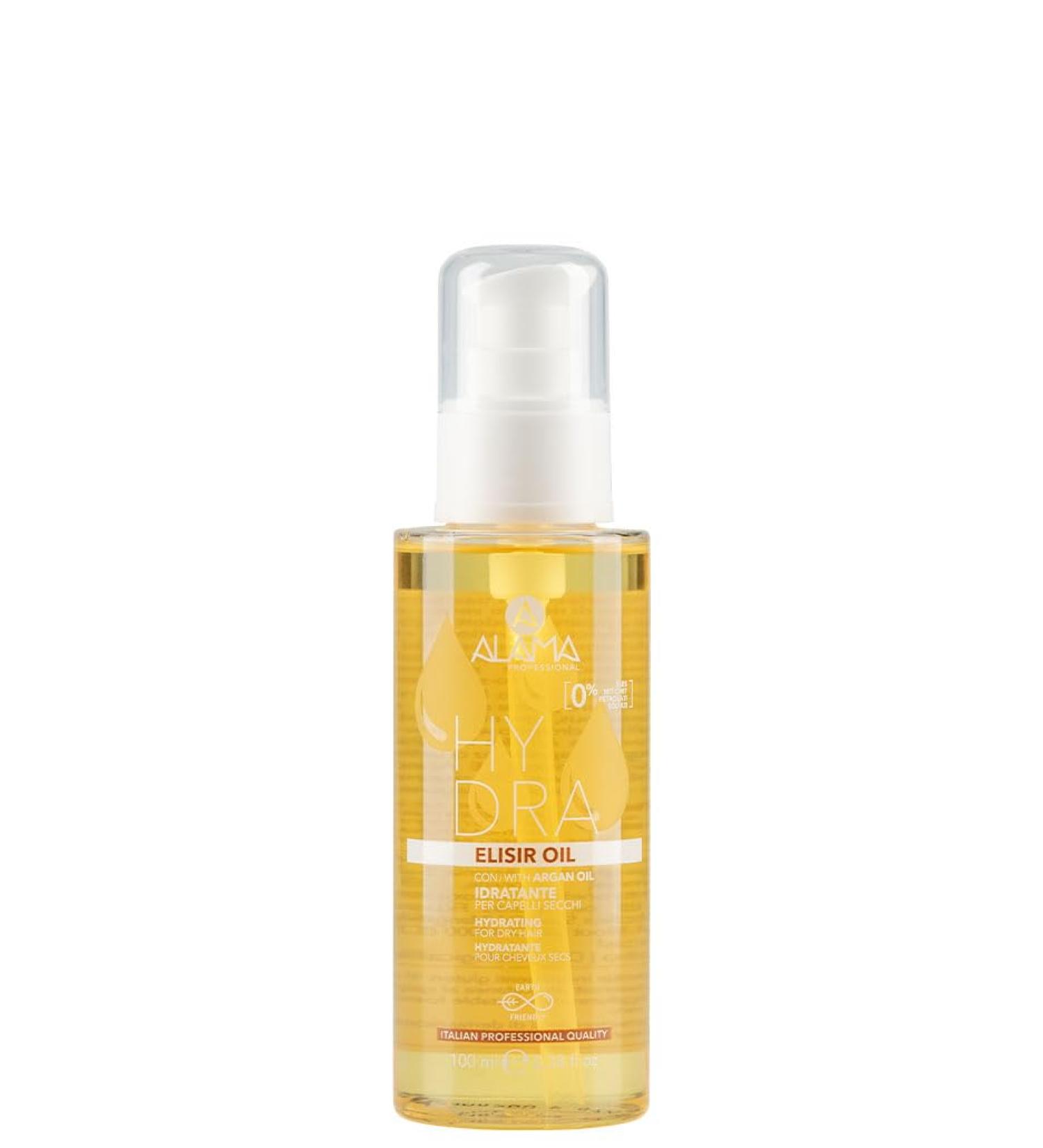 Alama Professional Hydra - Argan Oil Hydrating Oil Eliminator for Dry Hair | 100ml - Shop Internationally - Buy Online on SooperMarket.com