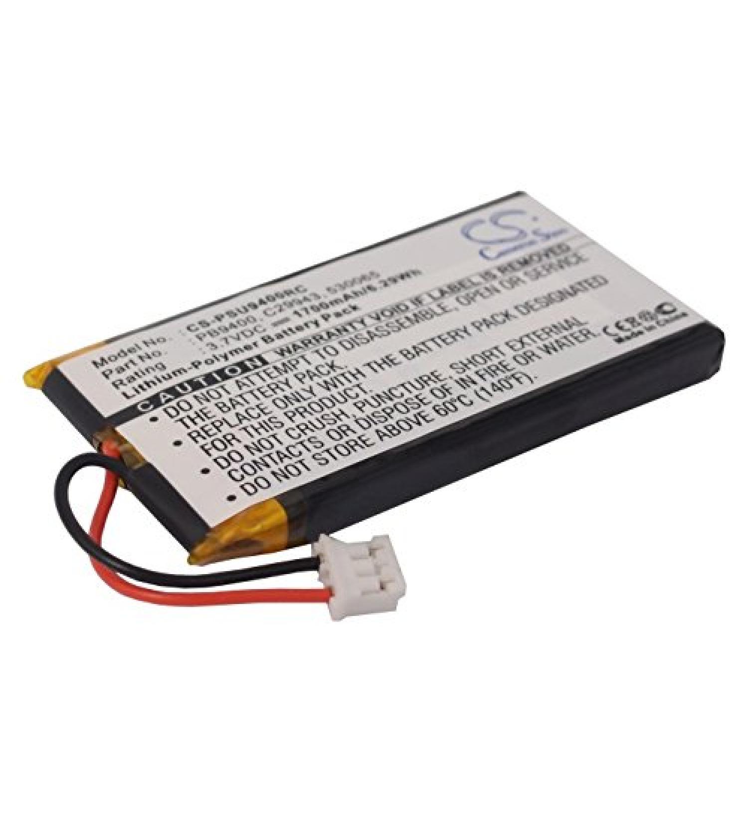 1700mAh Battery Replacement for Pronto TSU9400 & TSU9300 | High-Quality 3.7V Rechargeable Battery - Buy Online on SooperMarket.com