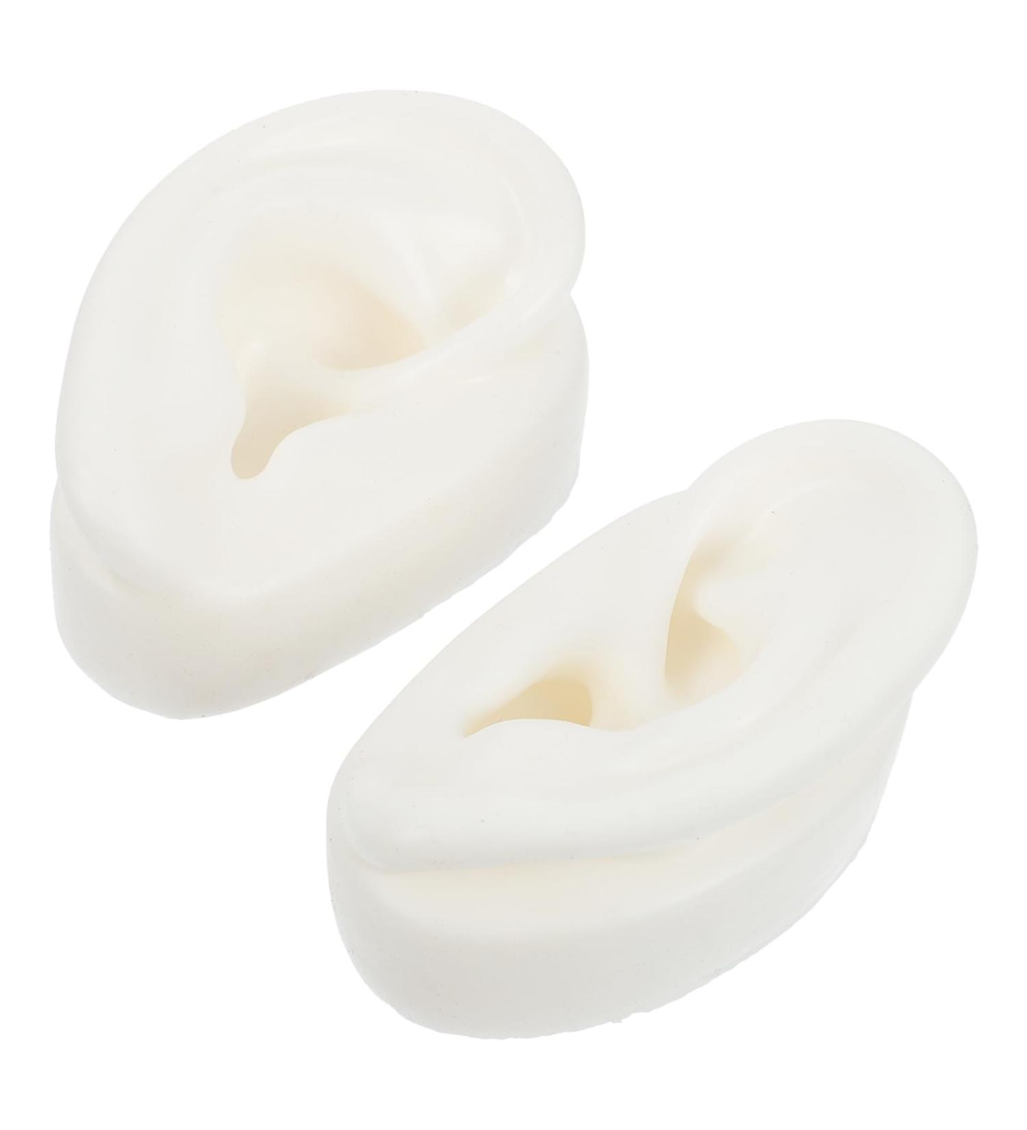 1 Pair of Silicone Artificial Ears Nose Straightener for Ear Jewelry - Child Green Medium - Buy Online on SooperMarket.com