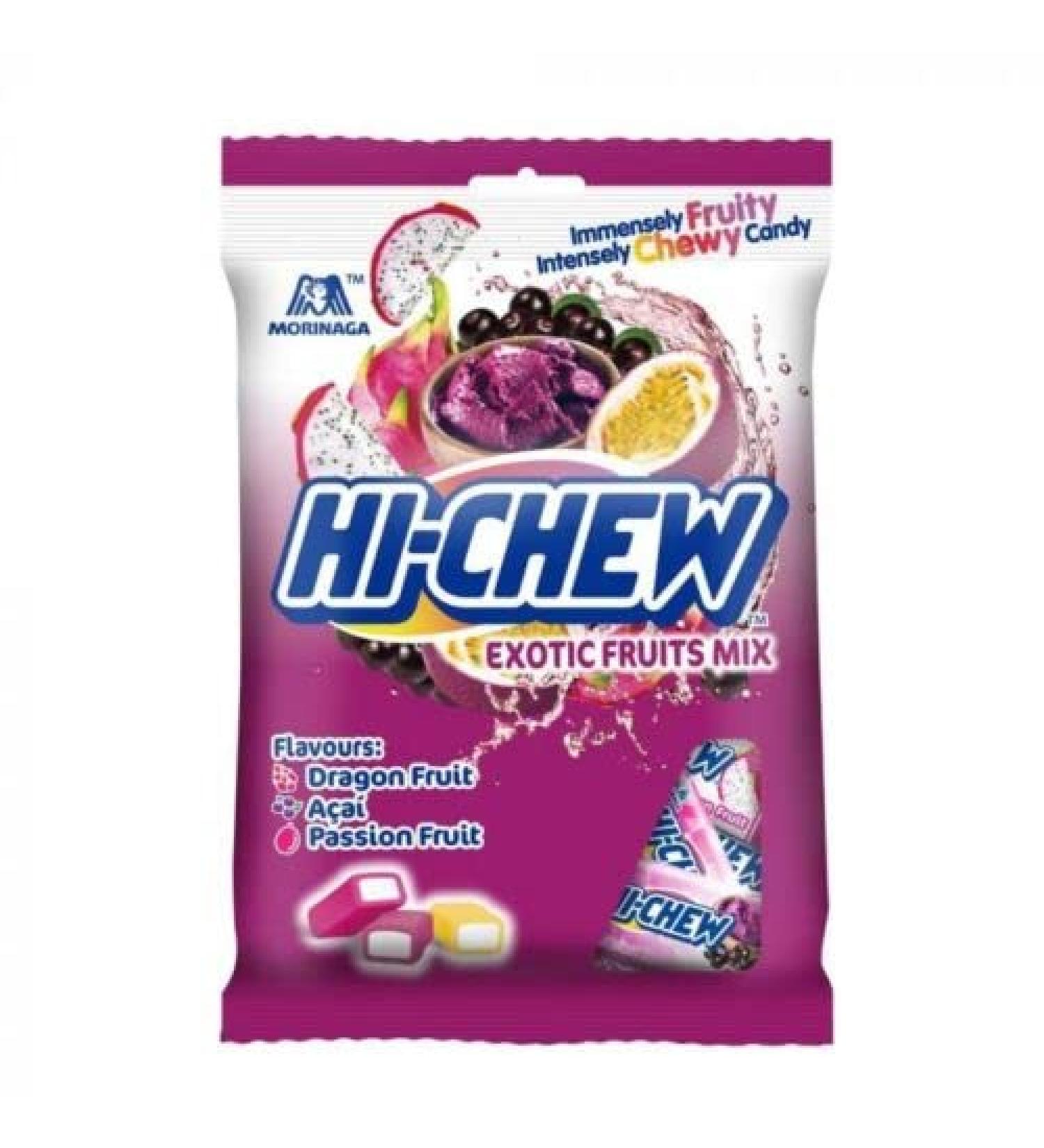HI-CHEW Exotic Fruit Mix Chews 100g - Buy Online on SooperMarket.com