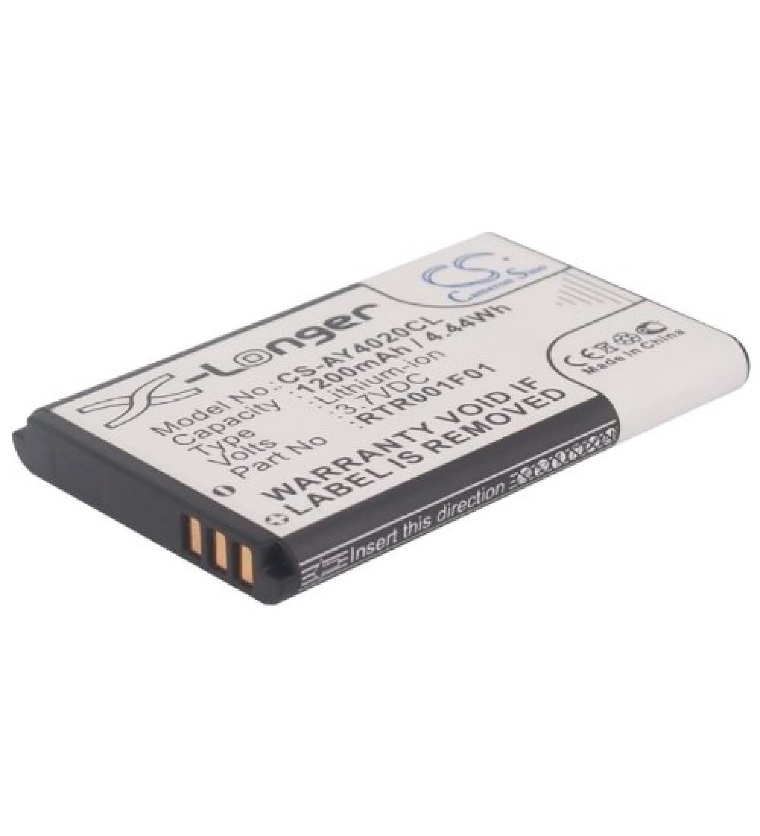 3.7V High-Performance Replacement Battery for Funktel DECT D11 FC11 - A051/1200mAh | International Shipping Available - Buy Online on SooperMarket.com