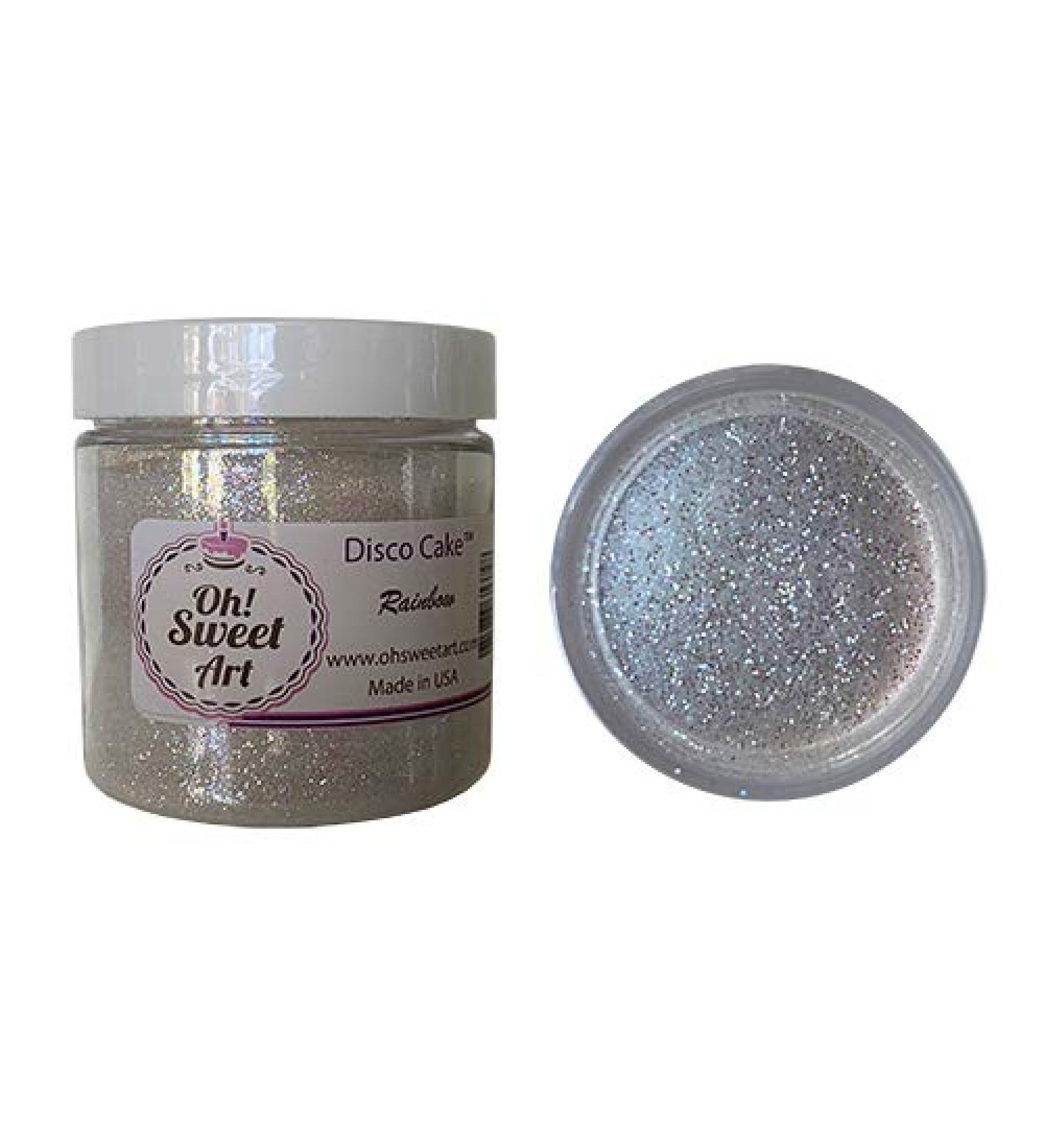 Rainbow Disco 2oz Cake Decorating Dust by Oh! Sweet Art - Buy Online on SooperMarket.com