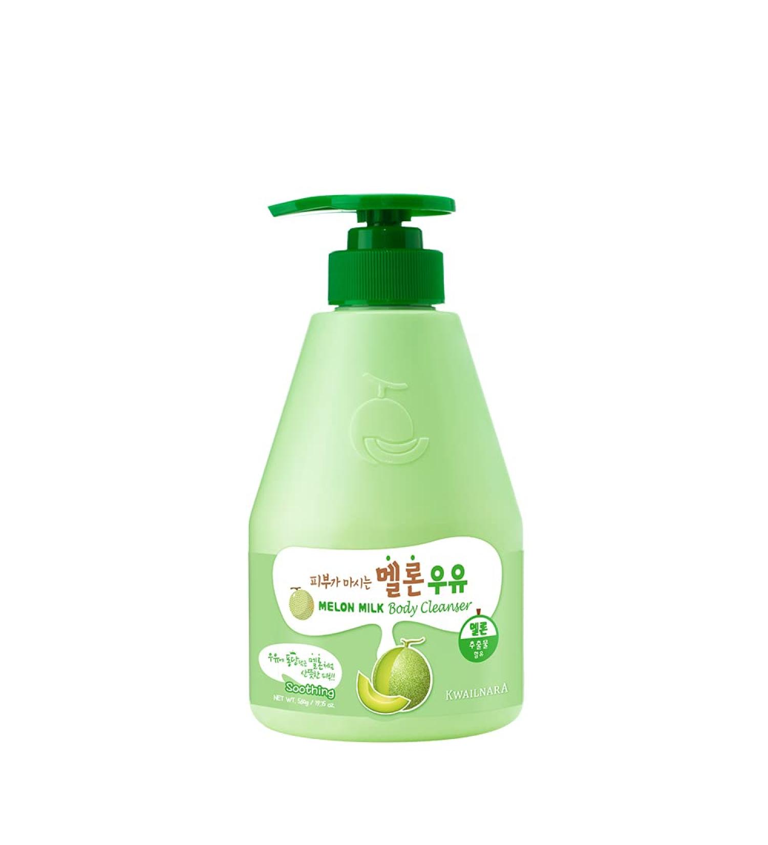 KWAILNARA Melon Milk Body Cleanser 560g/19.75oz - Hydrating Body Wash - Buy Online on SooperMarket.com