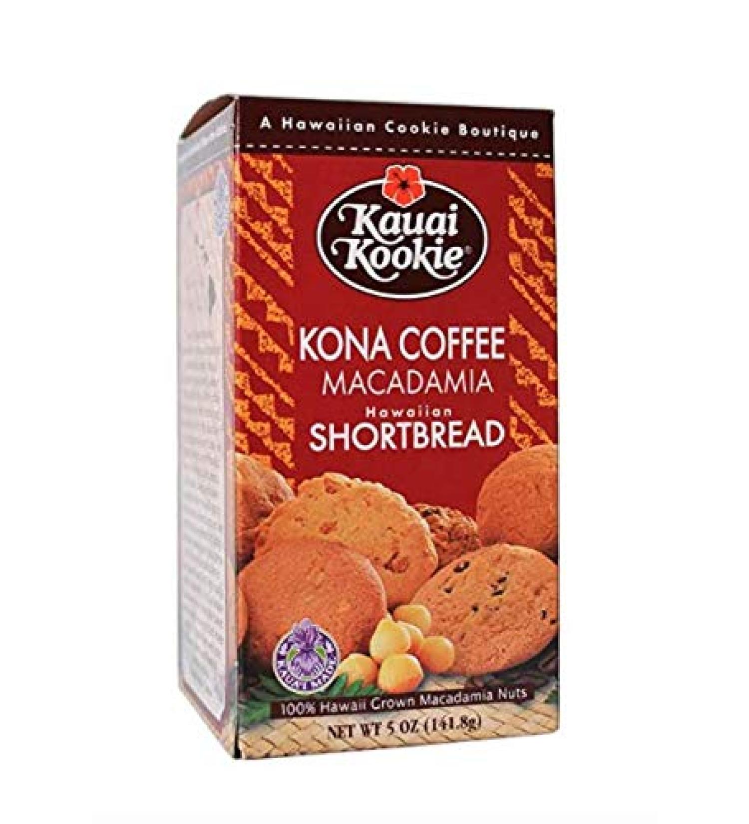 Hawaii Kauai Kookies Kona Coffee Macadamia Cookies