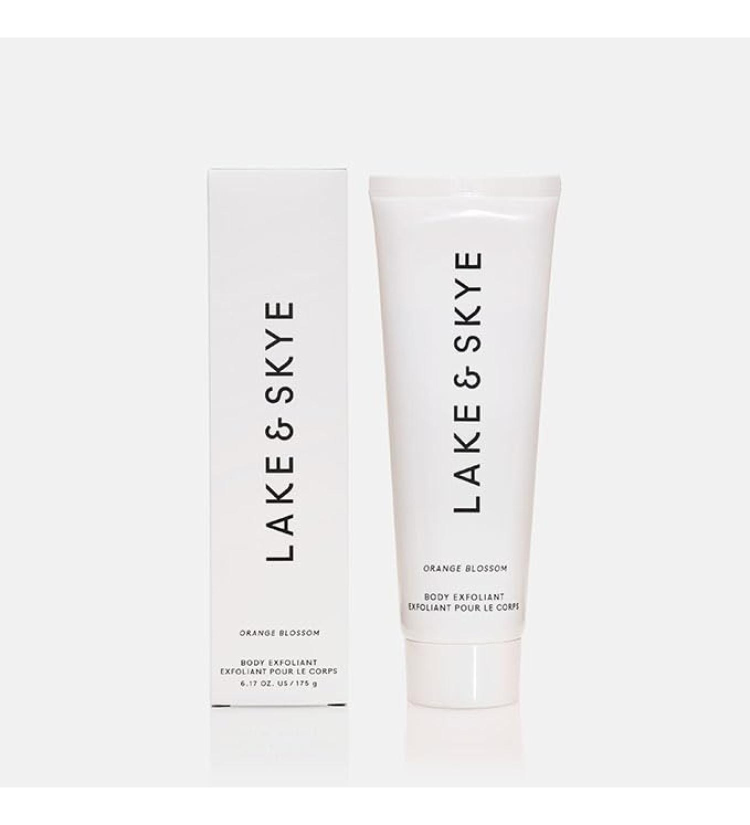 Lake & Skye Orange Blossom Body Exfoliant - 6.17 oz | Exquisite Spa Quality Exfoliator for Radiant Skin | International Shipping Available - Buy Online on SooperMarket.com