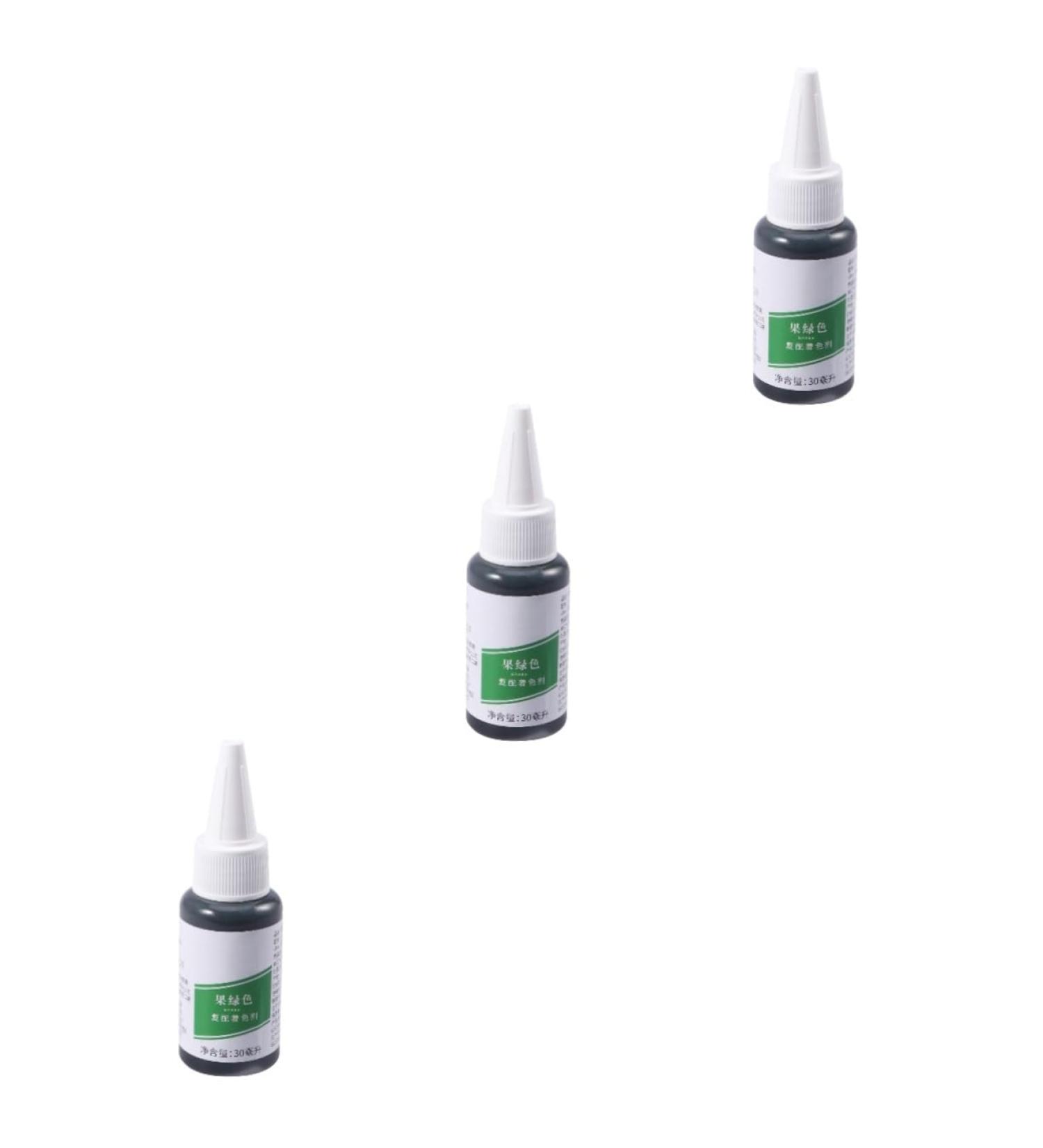 FRCOLOR 3pcs Food Coloring Supplies Baking Grocery Supplies Fondant Coloring Food Coloring Baking Resin Color Pigment Food Coloring Liquid Baking Coloring Food Coloring Gel Set Cake 1 count (Pack of 1) Greenx3pcs - Buy Online on SooperMarket.com