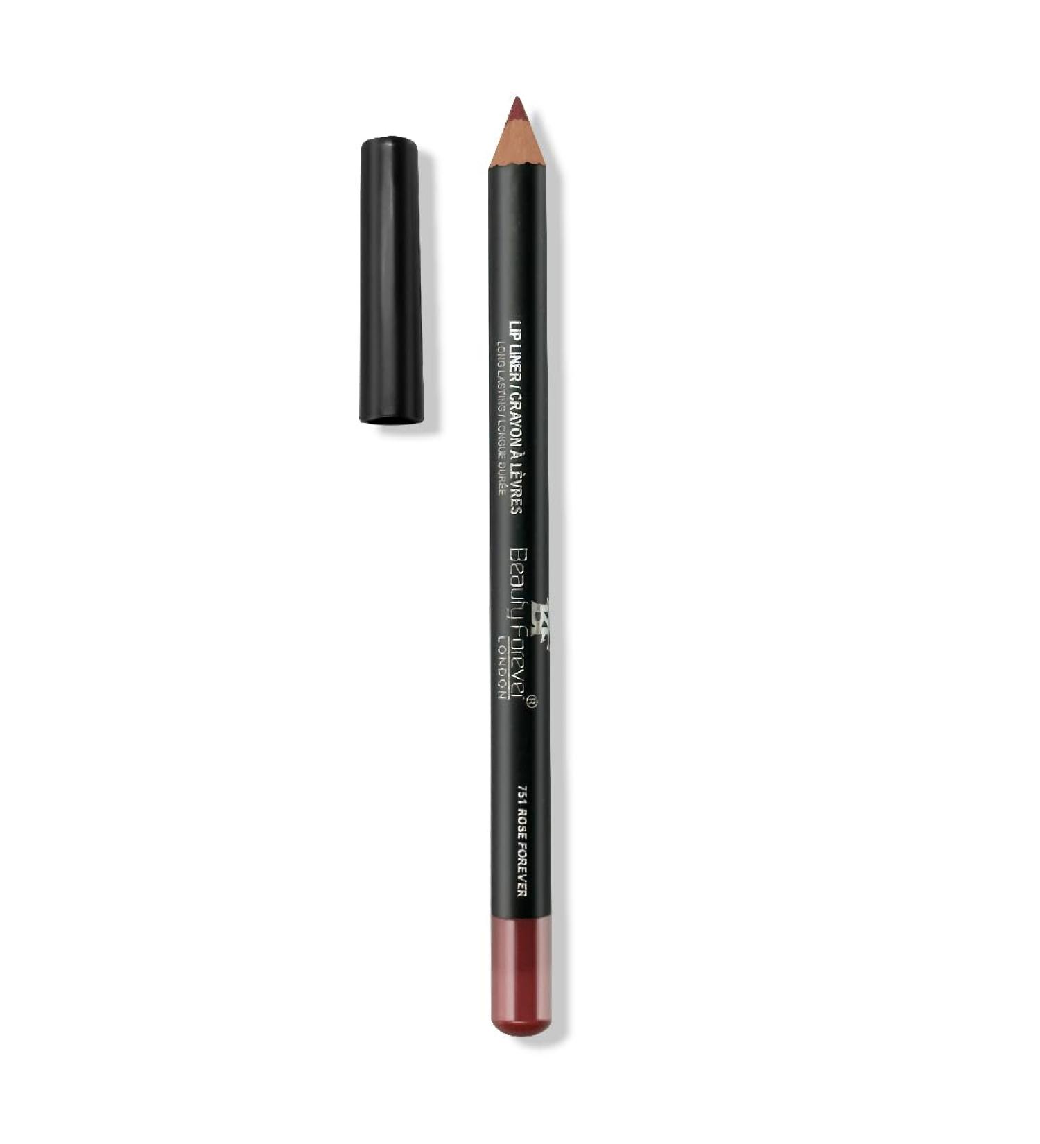 Beauty Forever Creamy Anti-Smudge Lip Liner 1gm - 751 Rose Forever - Buy Online on SooperMarket.com