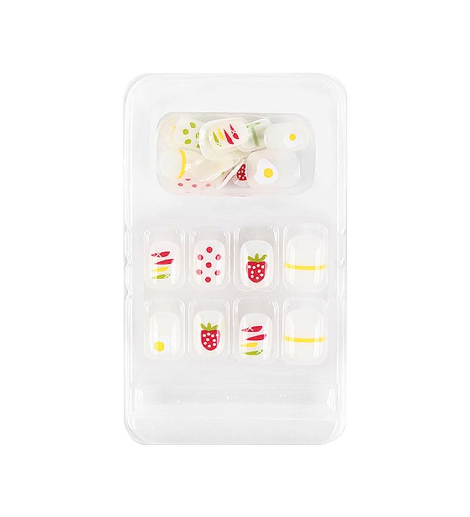 dijiusidy False Nail Perfect Matching Simple to Wear Fingernail Full Coverage Press Type Strong Viscosity Adjustable Paster Type 3 F741 Type 3 F741 - Buy Online on SooperMarket.com